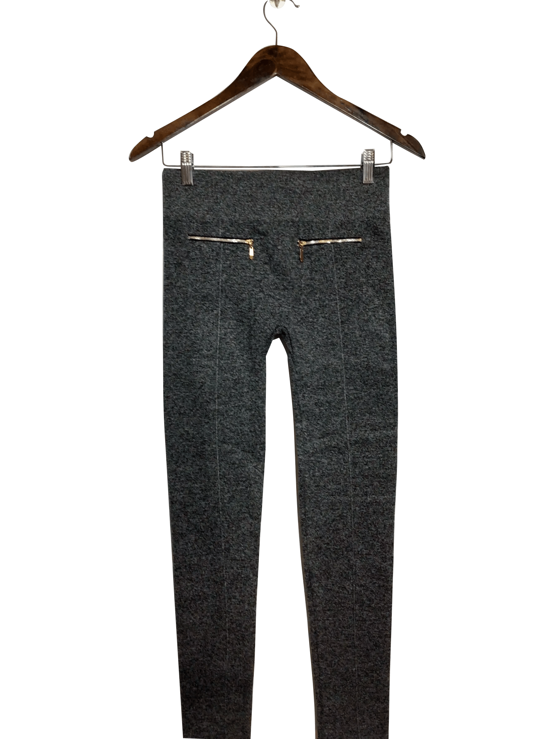 Revamped Gray Regular Fit Second - hand Activewear Legging - Size M
