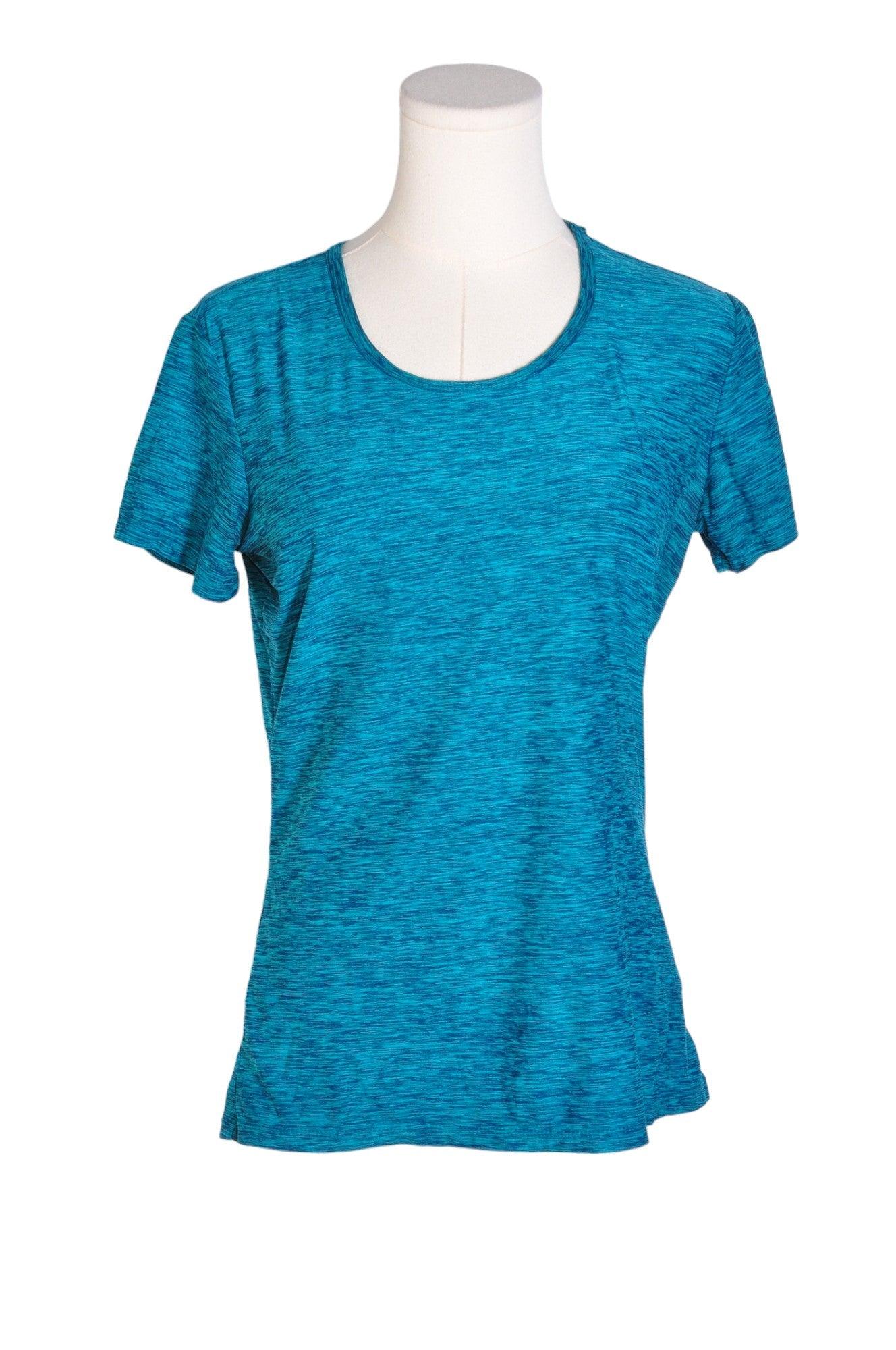 Stylish 32 COOL Blue Regular Fit Women's Activewear Tops - Size S