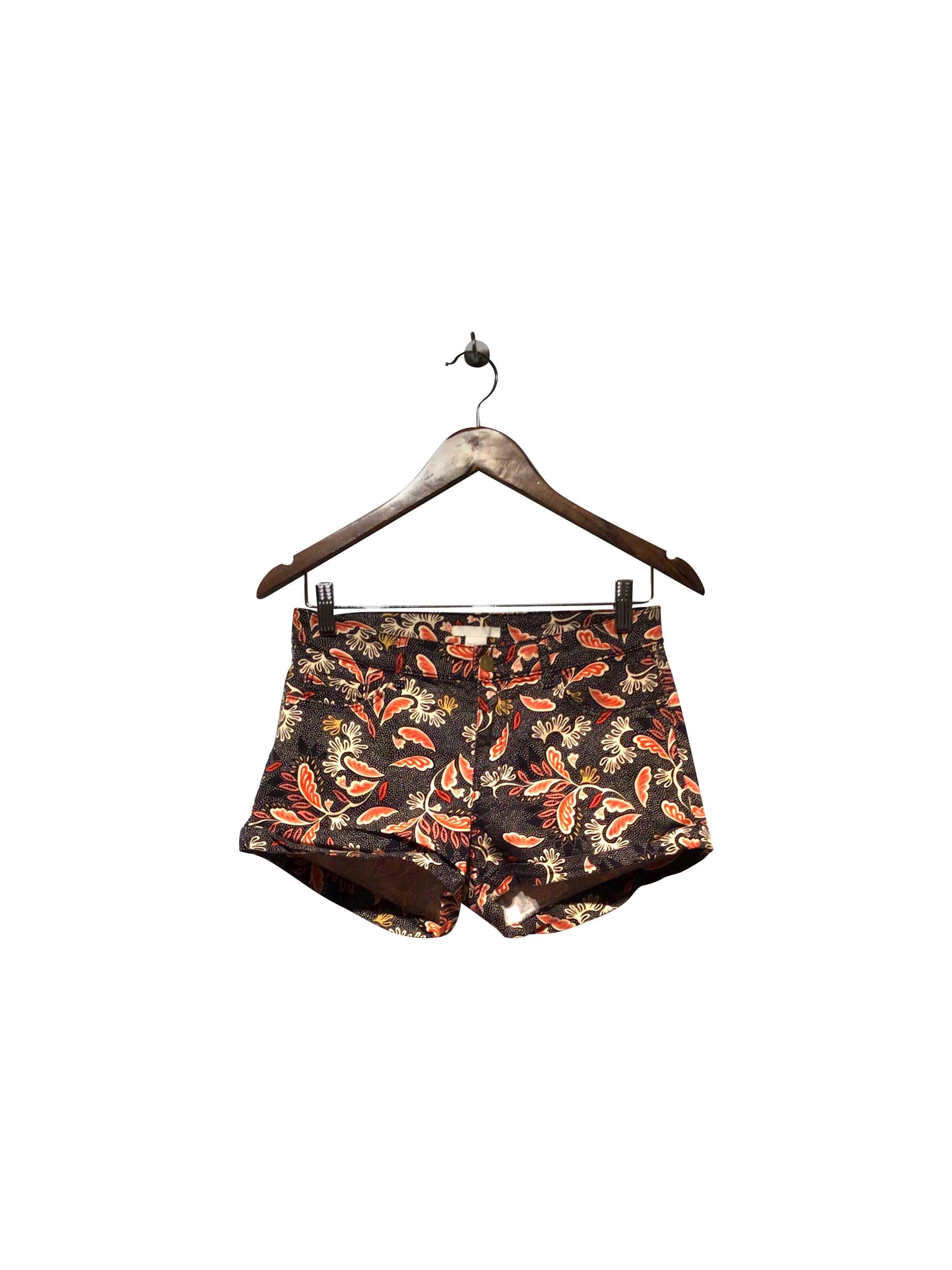 H&M Stylish Regular Fit Black Pant Shorts - Size 2