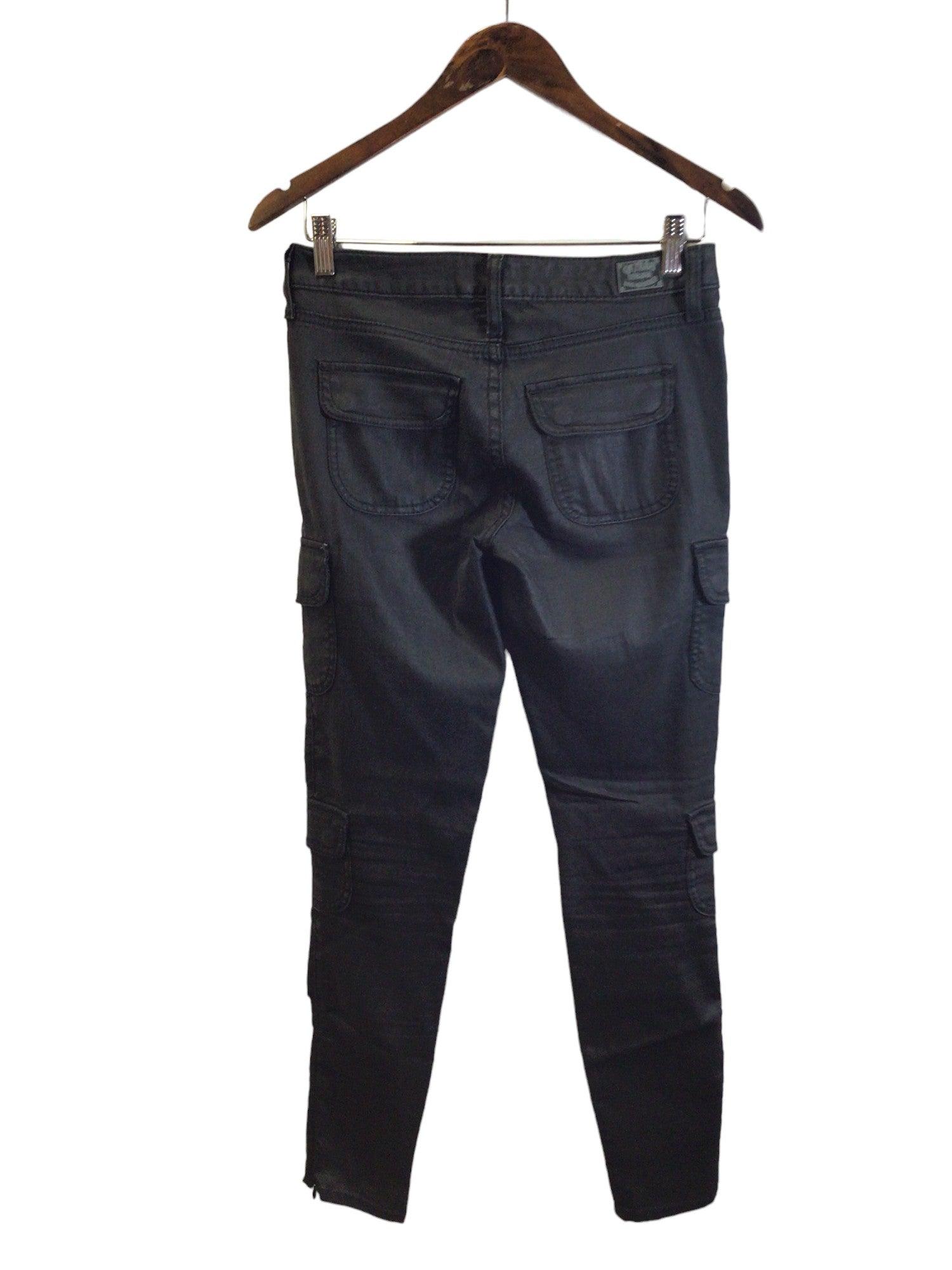 GUESS Women's Stylish Gray Regular Fit Straight-Legged Jeans - Size 26