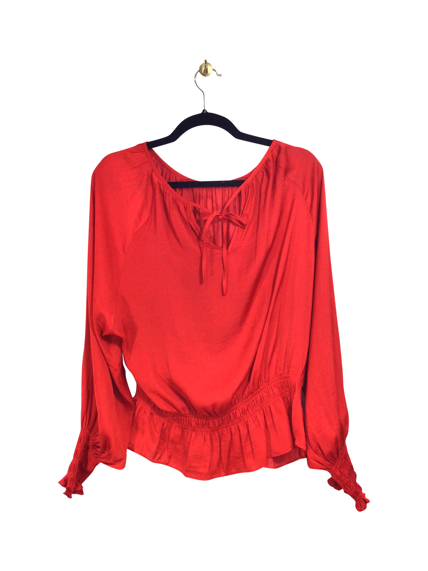 Stylish H&M Red Regular Fit Blouse - Size M