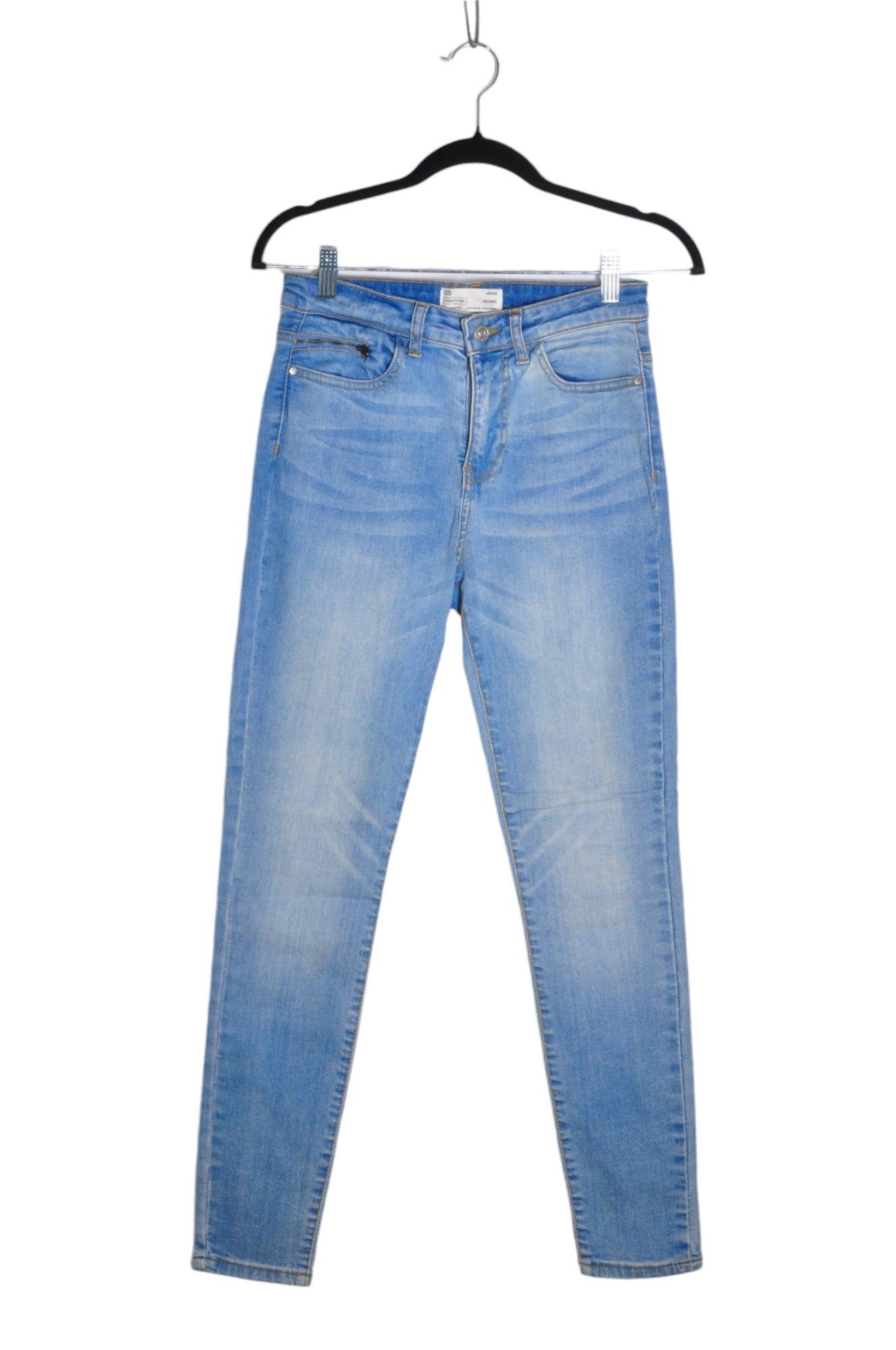 ARDENE Stylish Women's Blue Regular Fit Straight-Legged Jeans - Size 5