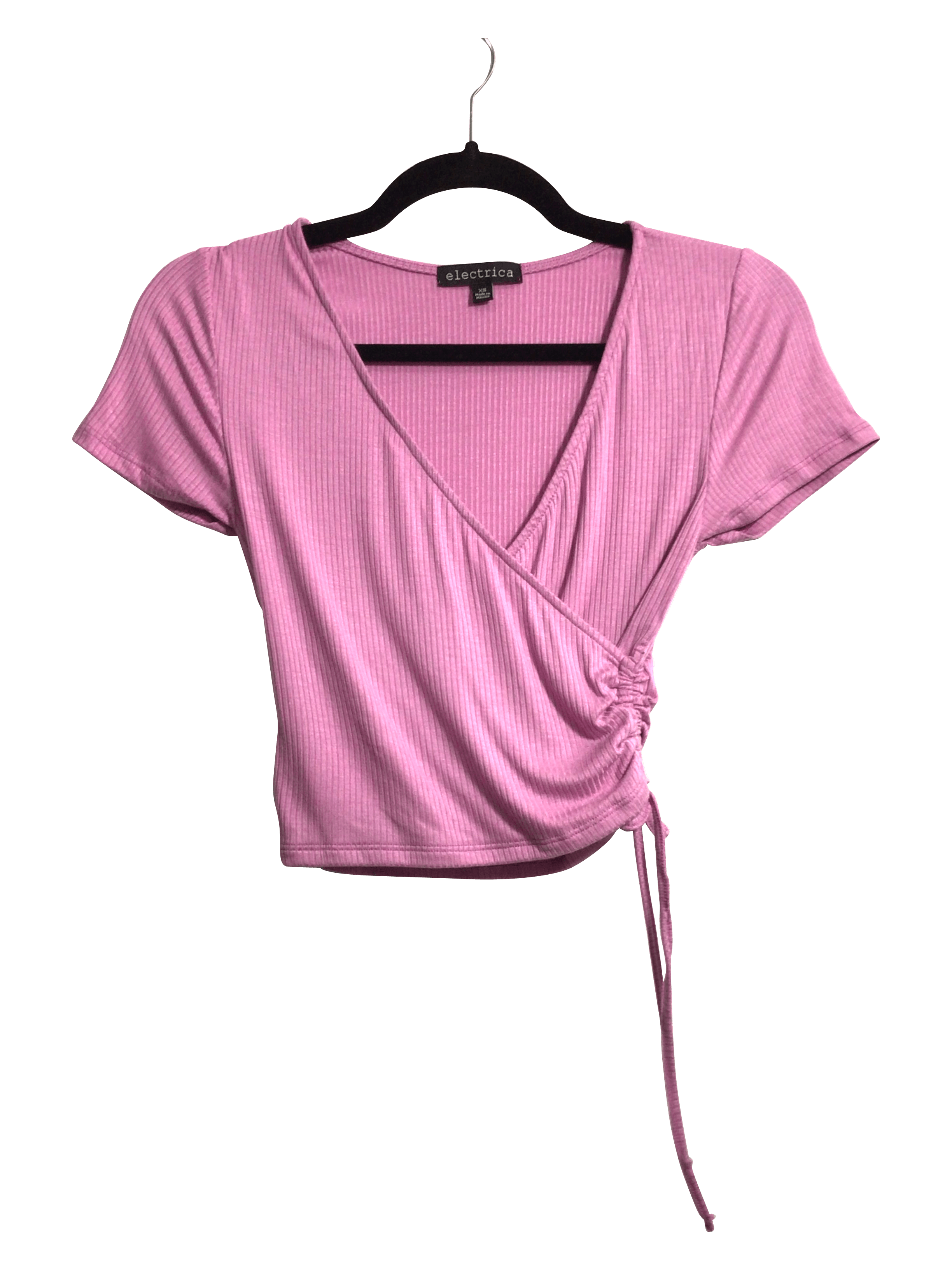 Gorgeous ELECTRICA Pink Regular Fit Women's Crop Tops in XS