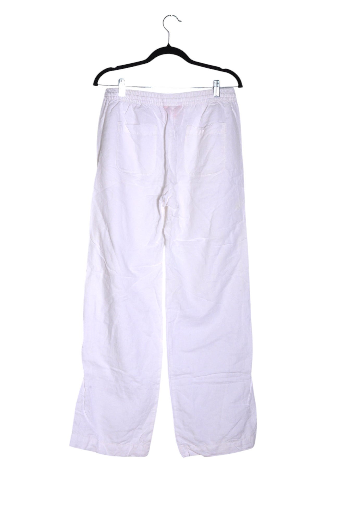 JOE FRESH Women's Stylish White Regular-Fit Work Pants - Size M