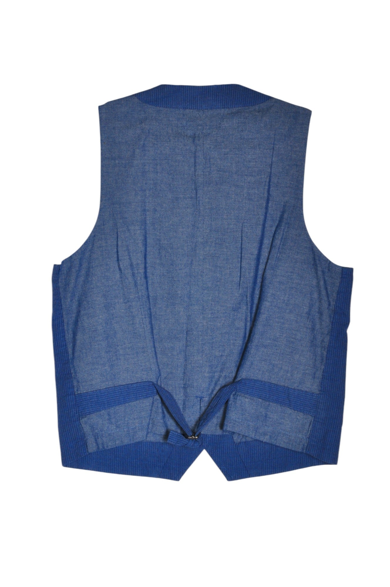 JOSEPH ABBOUD Stylish Men's Regular Fit Blue Vests - Size L