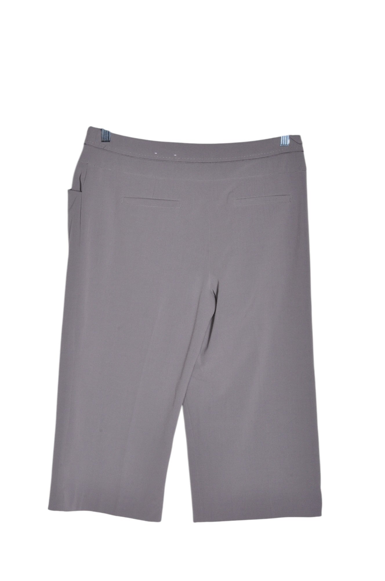 REITMANS Stylish Women's Gray Regular Fit Capri Pants - Size 9