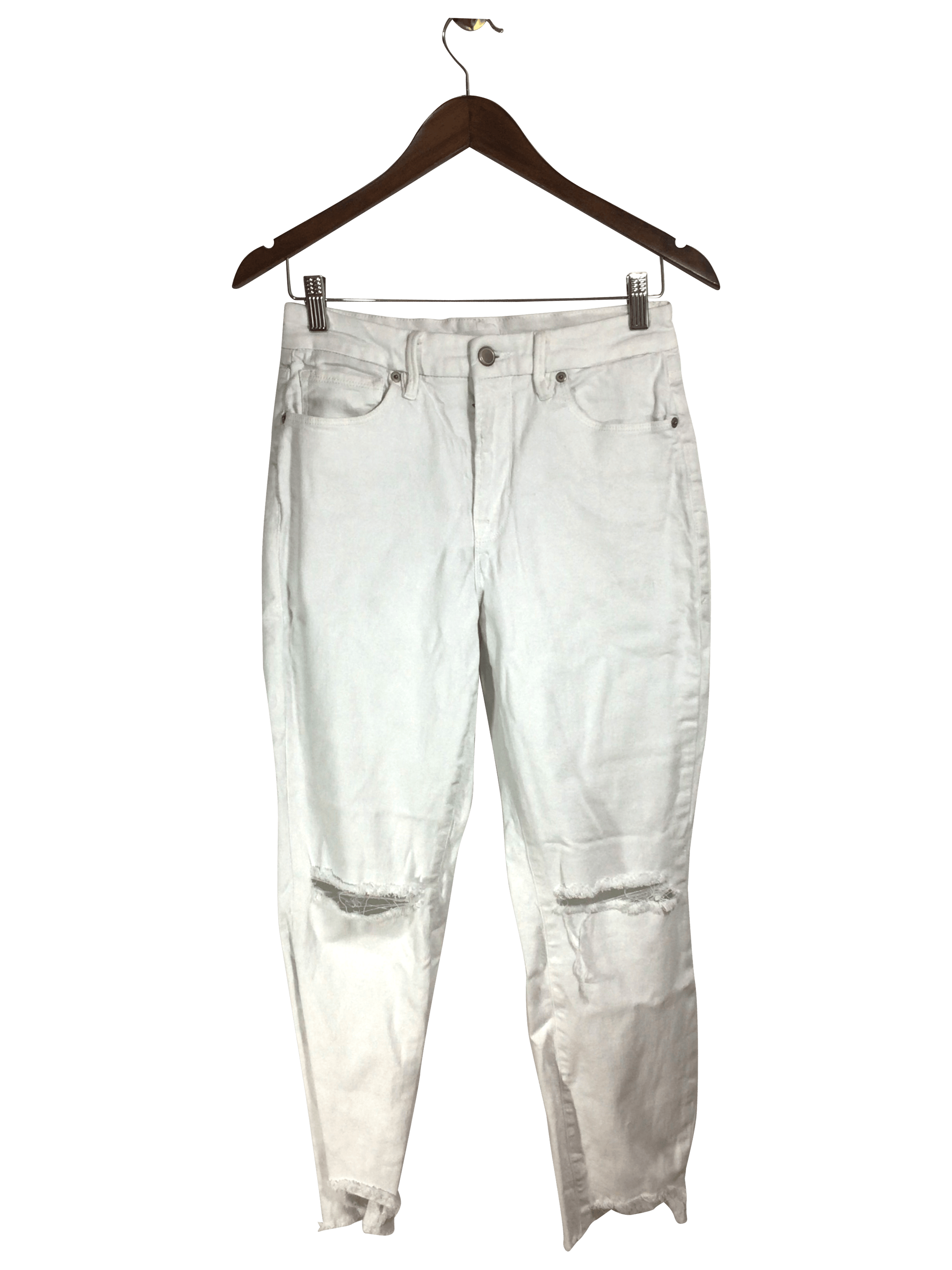 GOOD AMERICAN Women Straight-Legged Jeans Regular fit in White - 4