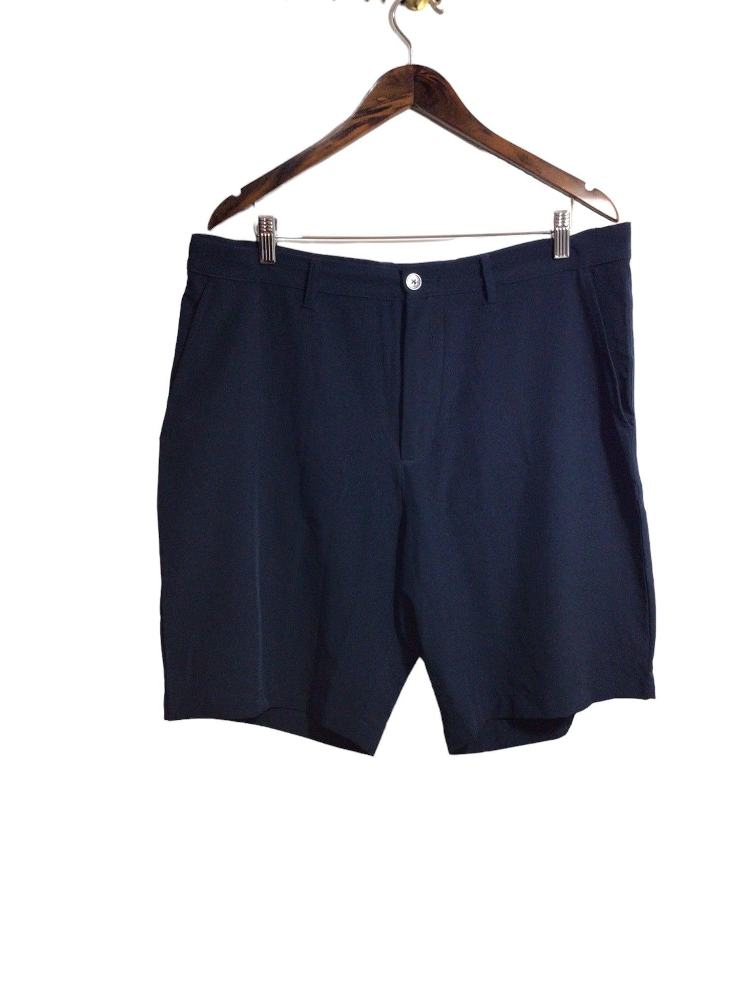 JOE FRESH Stylish Women's Classic Blue Regular-Fit Shorts - Size 36