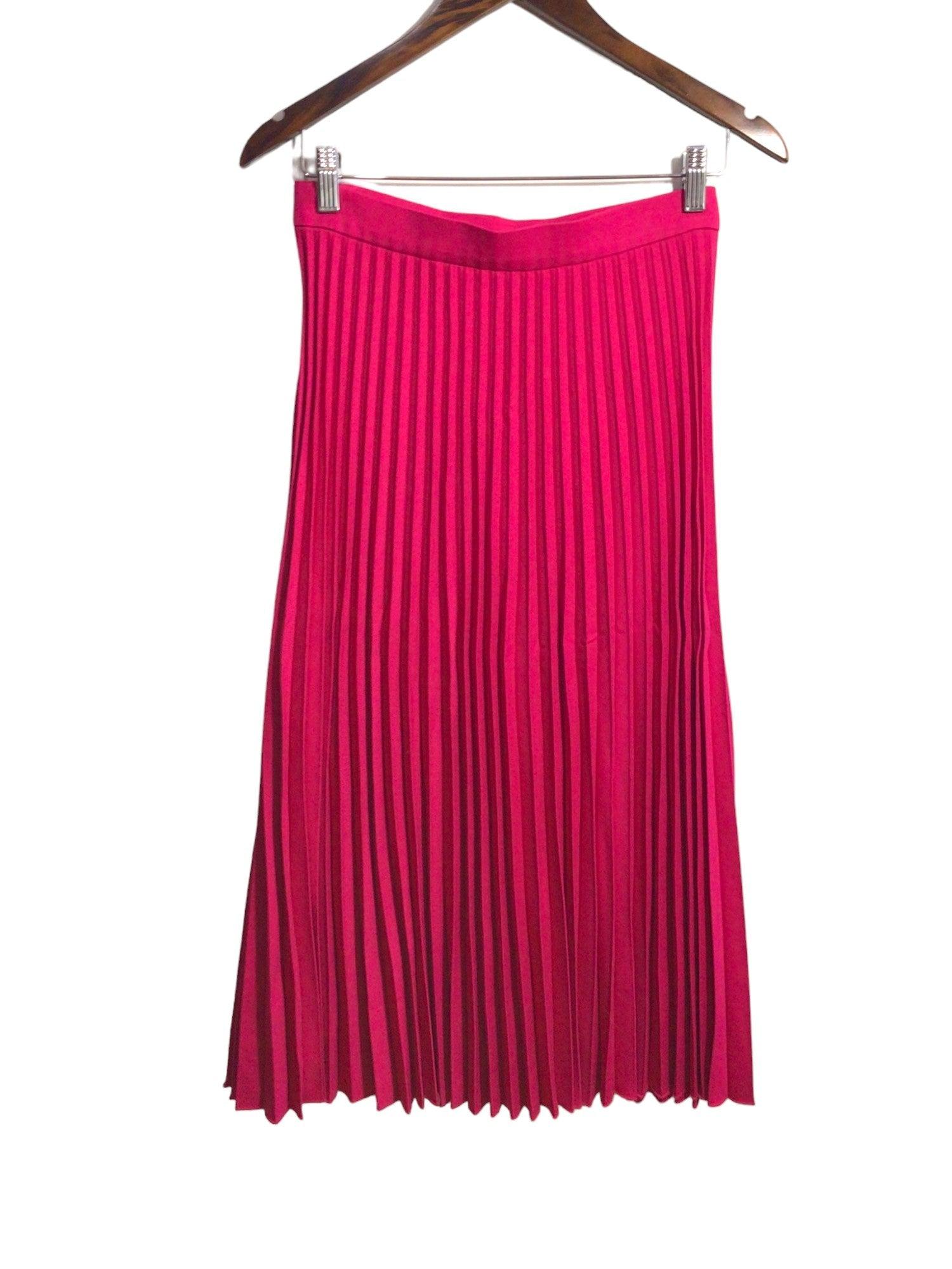 JOE FRESH Pink Regular Fit Women's Casual Ankle-Length Skirt - Size 4