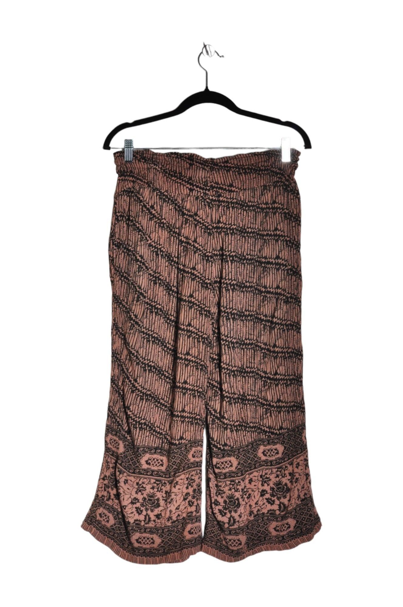 ARDENE Stylish Women's Brown Boho Pants in Regular Fit - Size S