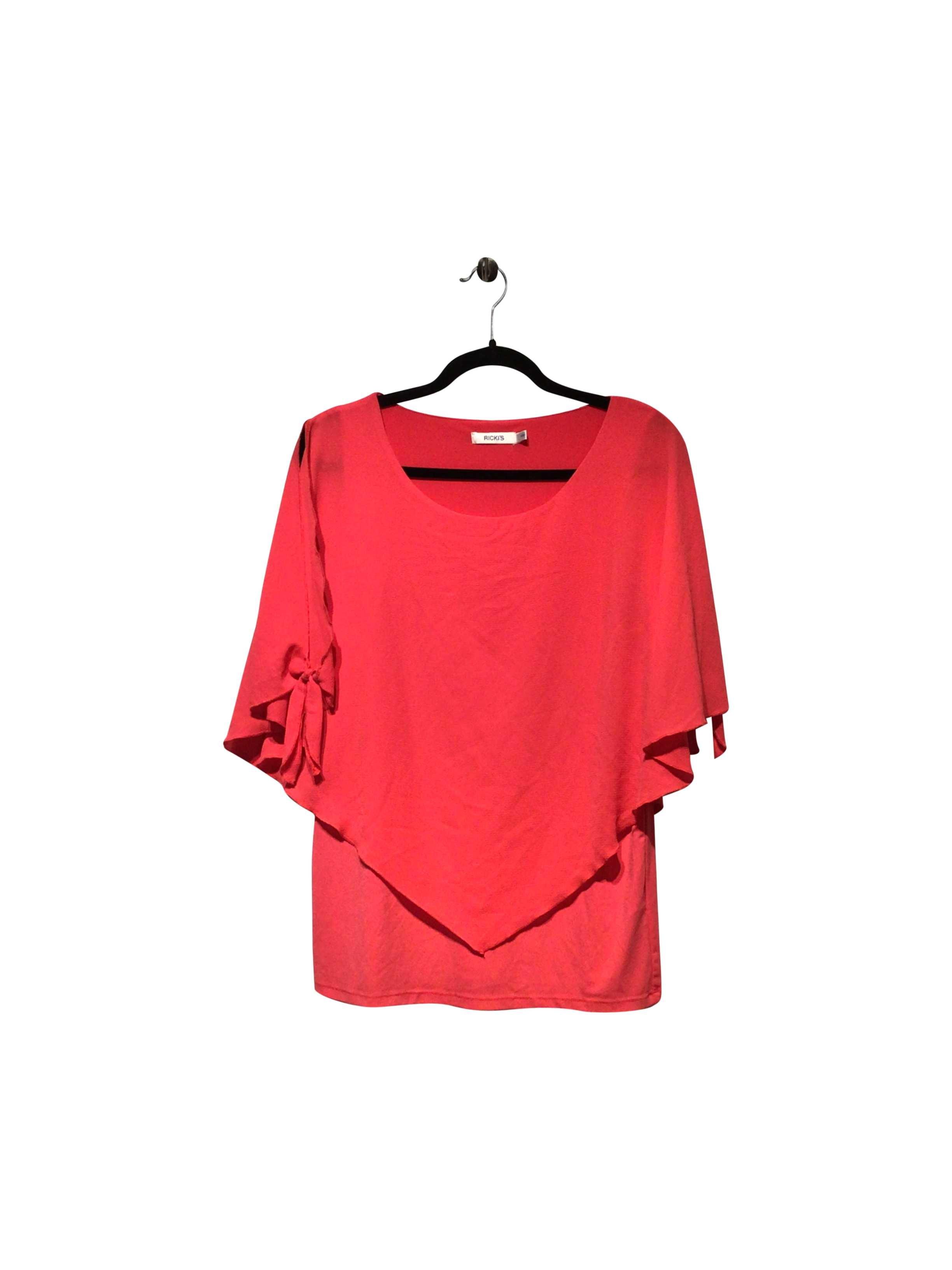 RICKI'S Fashionable Regular Fit Pink Blouse - Size M