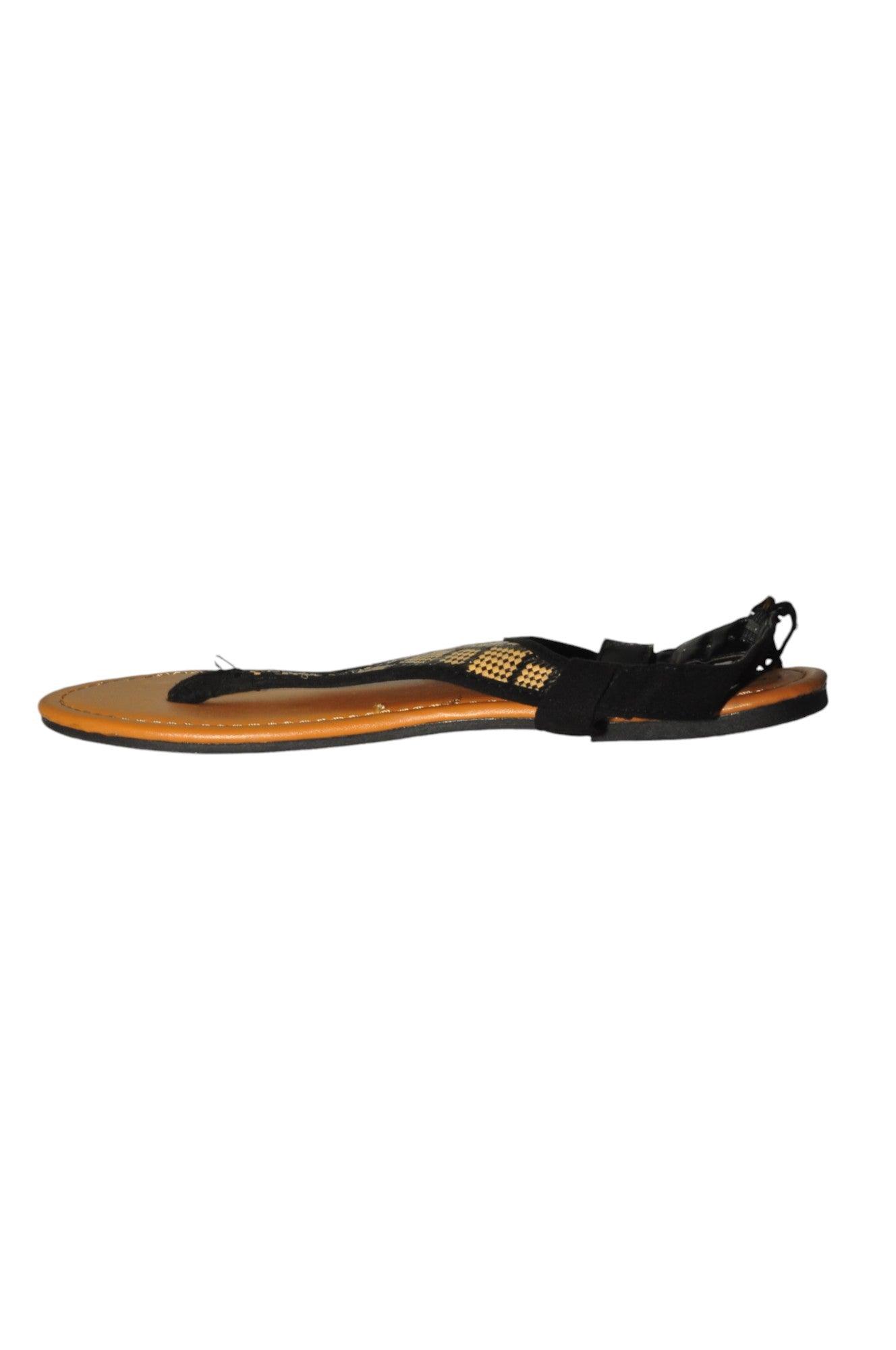 Stylish GEORGE Women's Beige Regular - Fit Sandals in Size 7