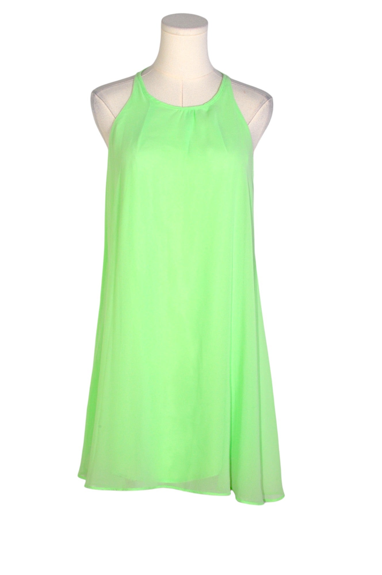 GIANNI BINI Stylish Women's A-Line Green Regular Fit Dress - Size XS