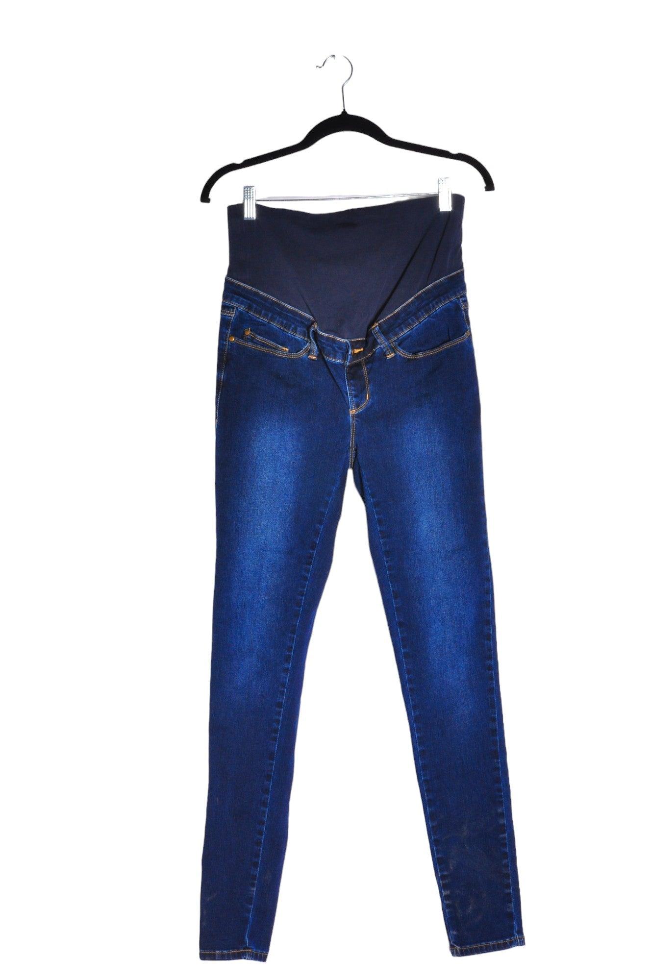 RIPE DENIM Women's Stylish Blue Regular-Fit Straight-Legged Jeans - Size S