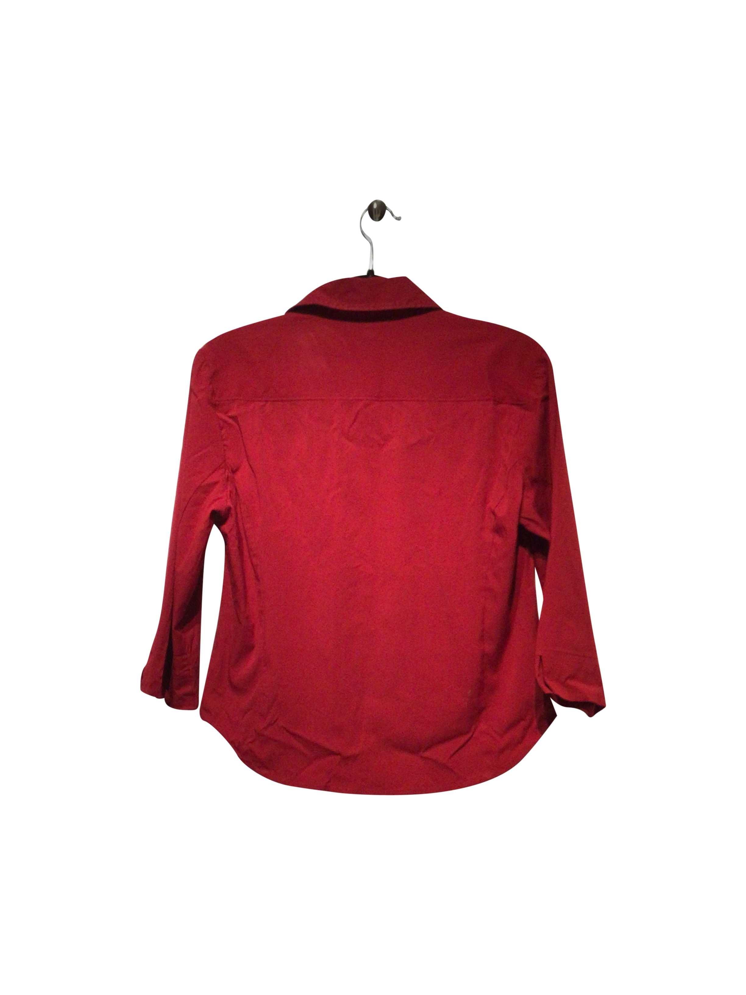 RICKI'S Stylish Regular Fit Red Blouse - Size M