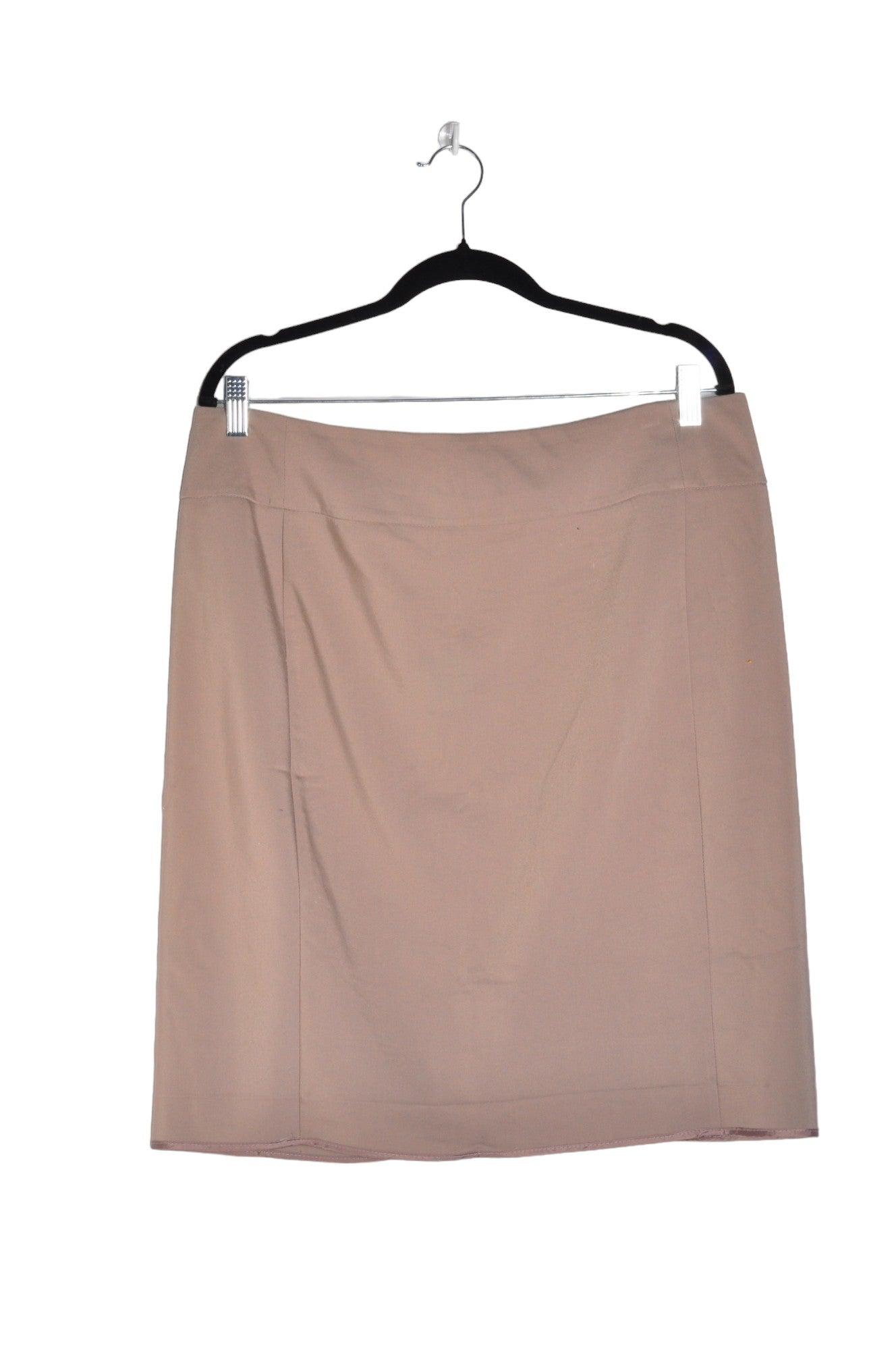 APT. 9 Stylish Second - Hand Women's Brown Regular - Fit Casual Skirts Size 16