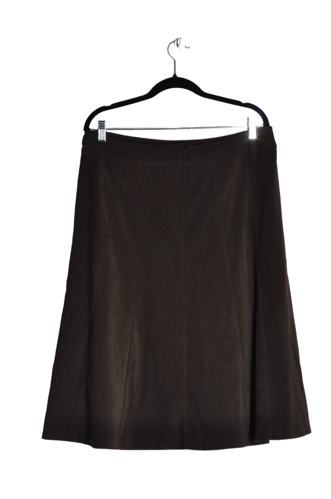 REITMANS Stylish Women's Green Regular Fit A-Line Skirt - Size 13
