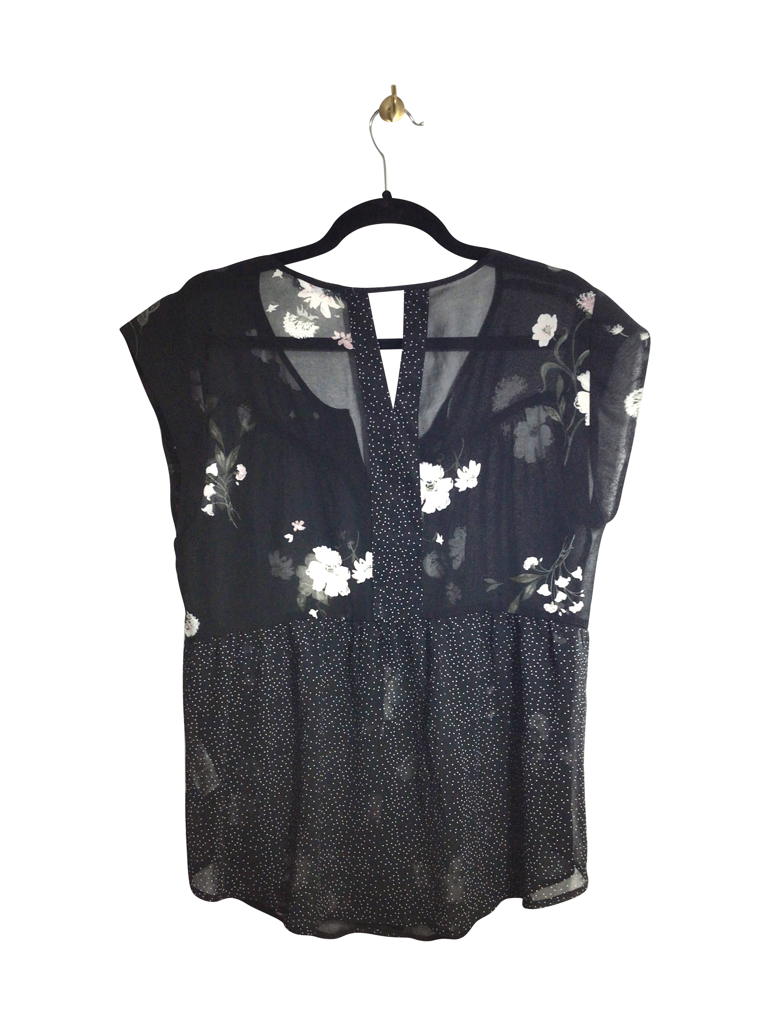 RICKI'S Stylish Black Regular-Fit Women's Blouses - Size L