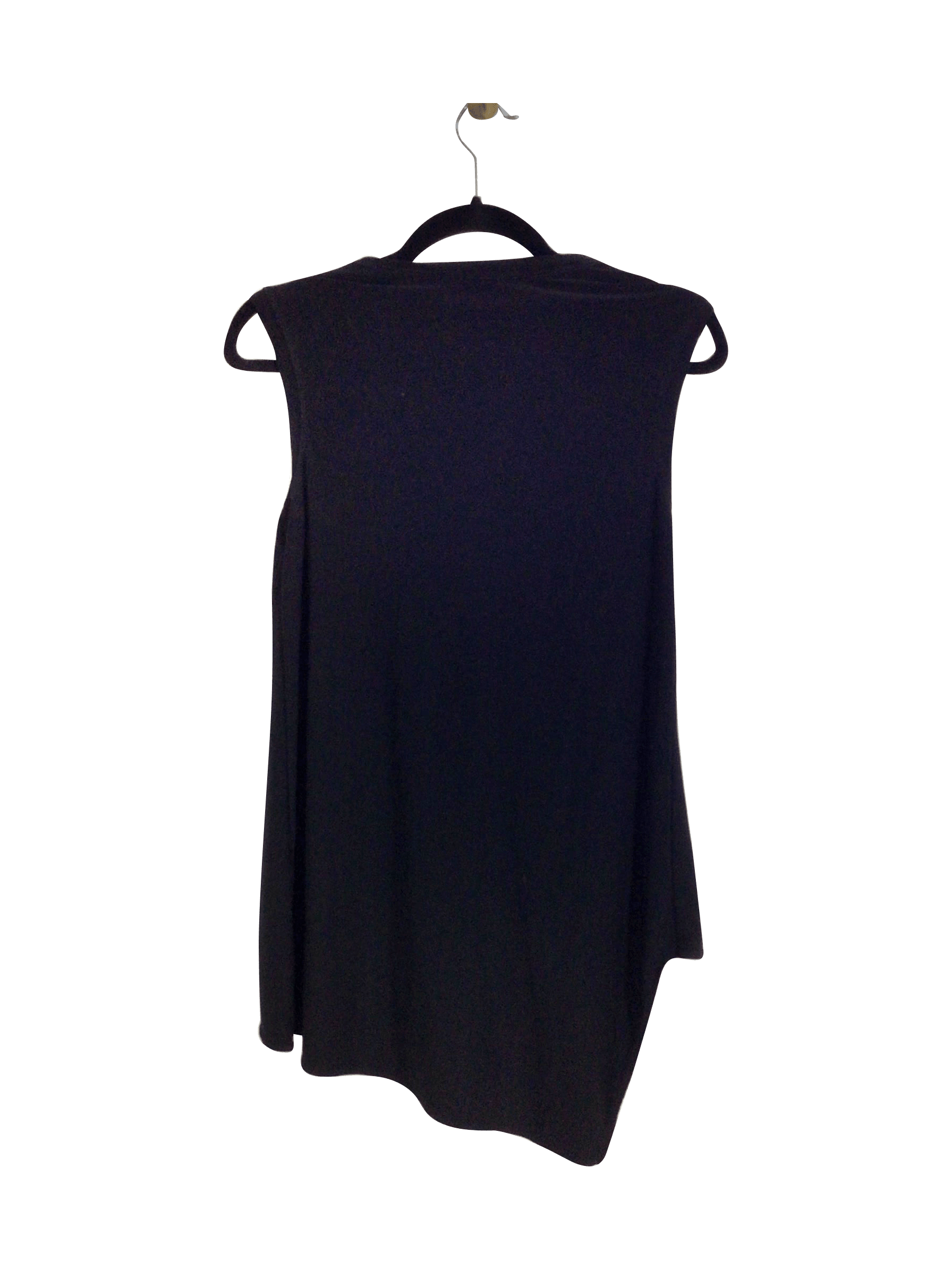 JOSEPH RIBKOFF Stylish Sleeveless Black Blouse - Regular Fit, Size 4