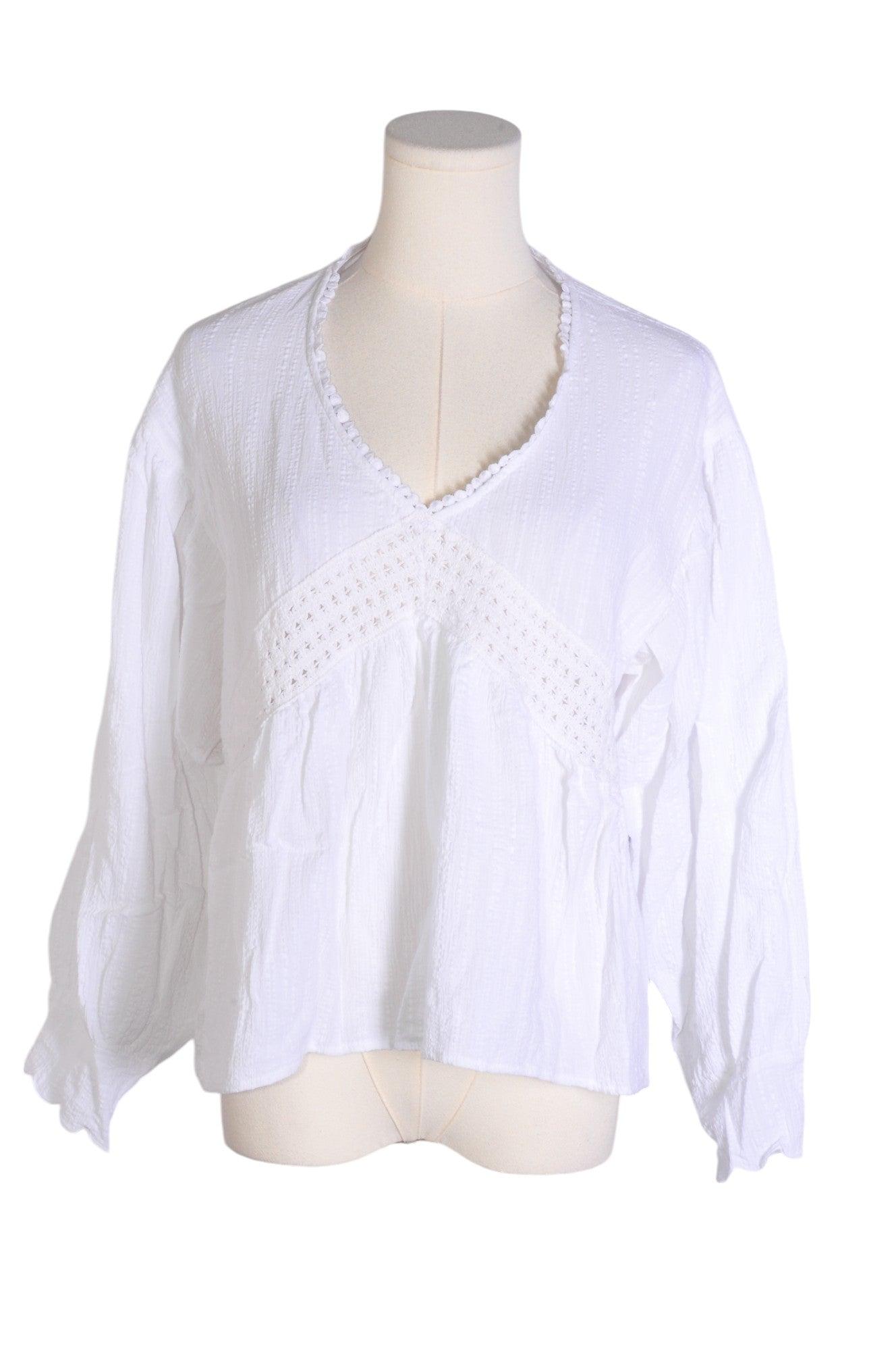 GIGIO Stylish Second - Hand Women's Regular - Fit White Tunics in Size S