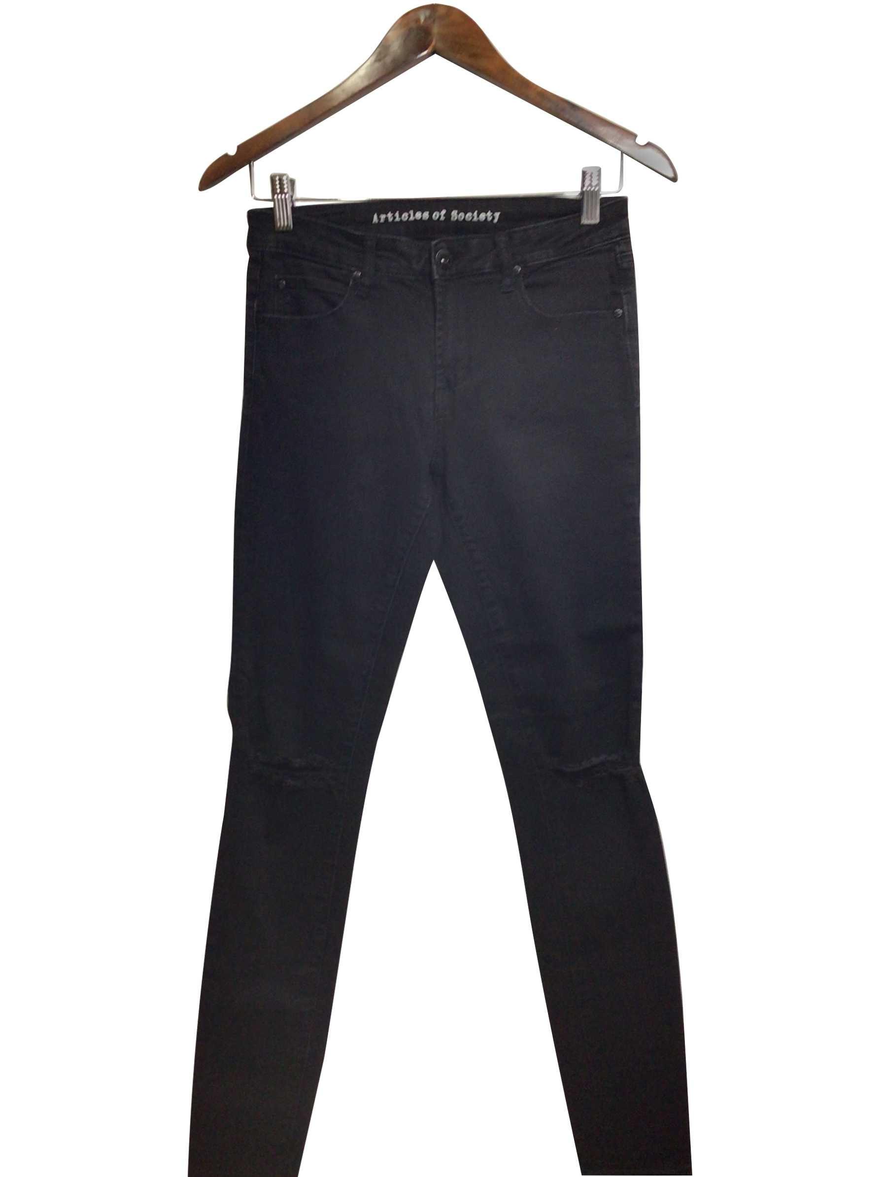 ARTICLES OF SOCIETY Blue Regular Fit Straight - Legged Second - Hand Jeans Size 27