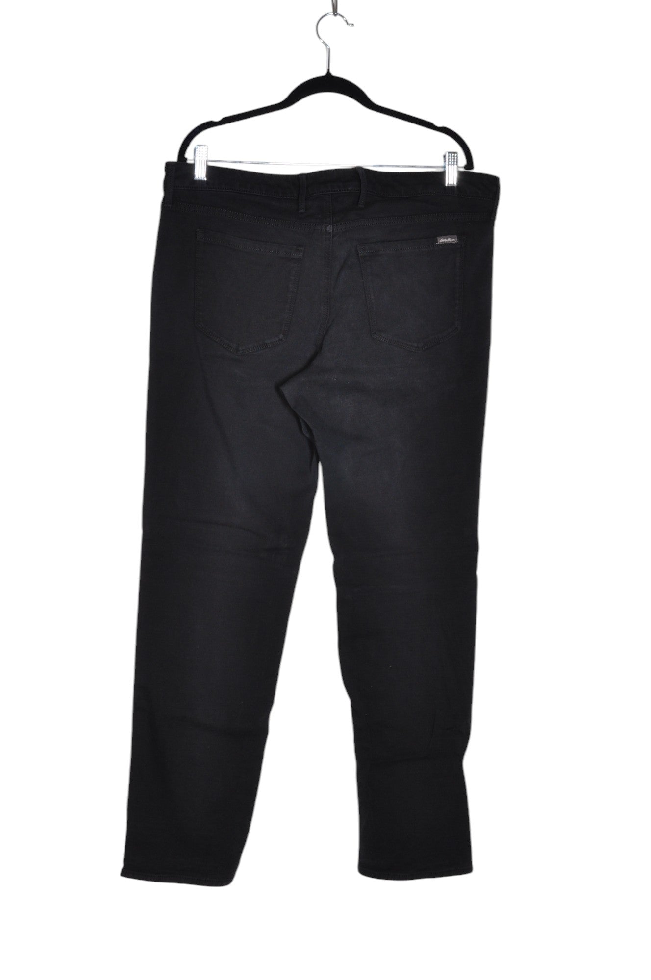 EDDIE BAUER Stylish Women's Black Regular Fit Work Pants - Size 16