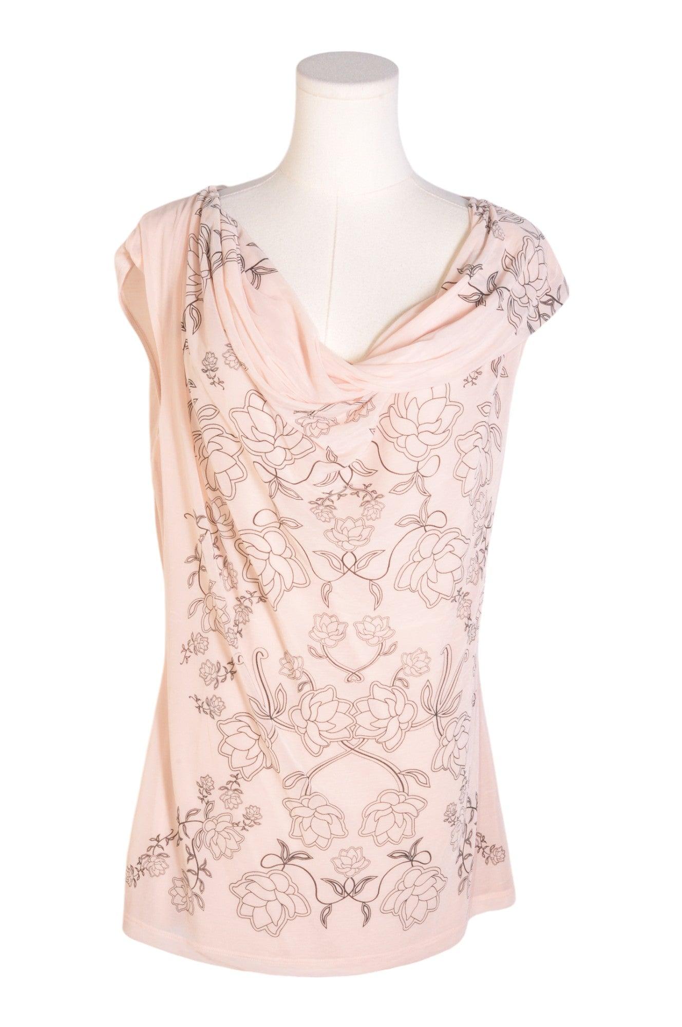 Stylish H&M Pink Regular-Fit Women's Blouse in Size L