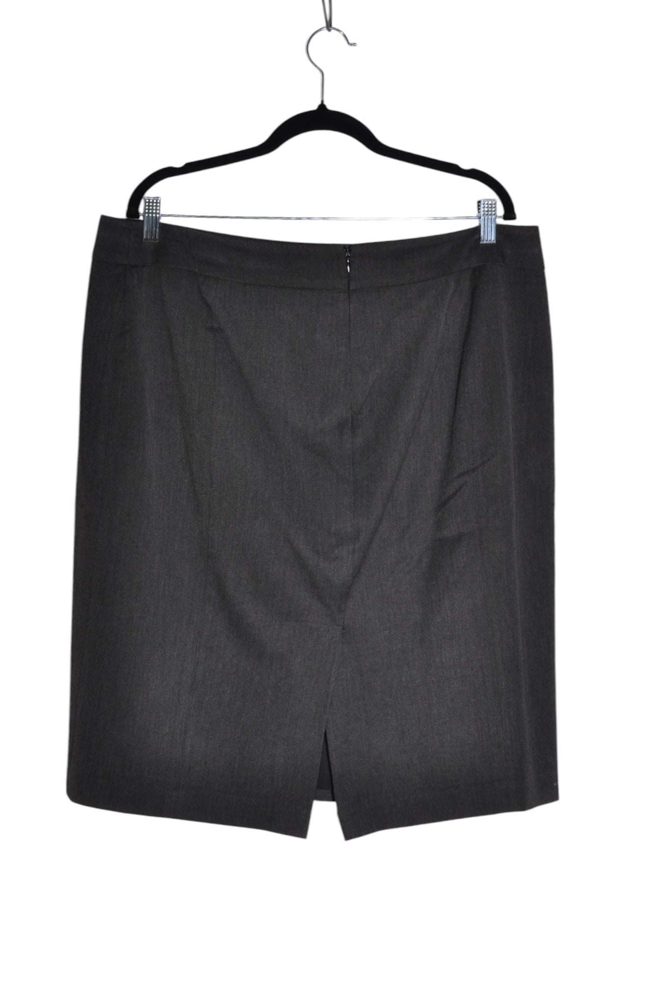 JONES NEW YORK Stylish Women's Gray Regular-fit Casual Skirt Size 14