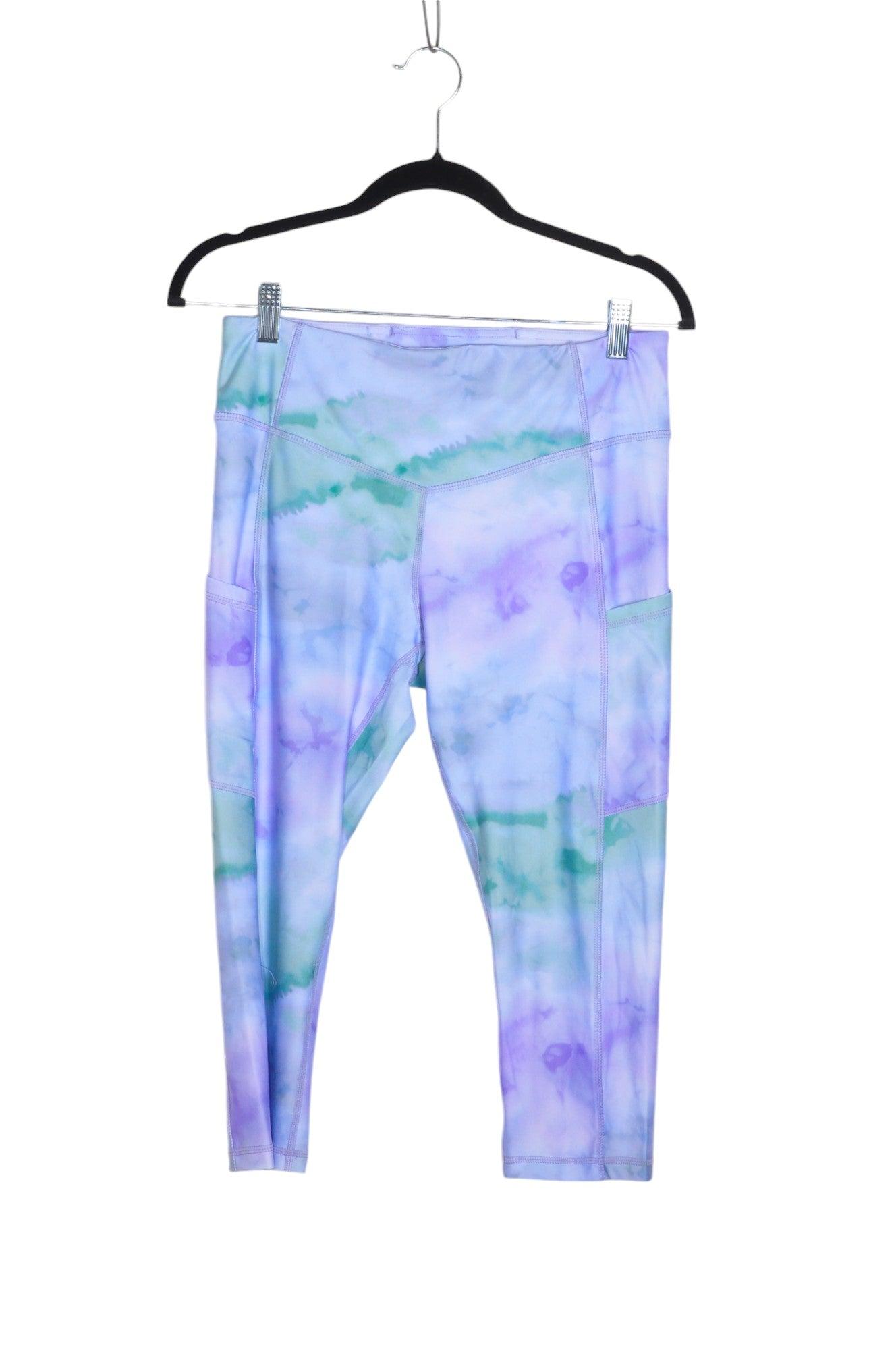 JOE FRESH Stylish Women's Blue Regular Fit Activewear Leggings - Size M