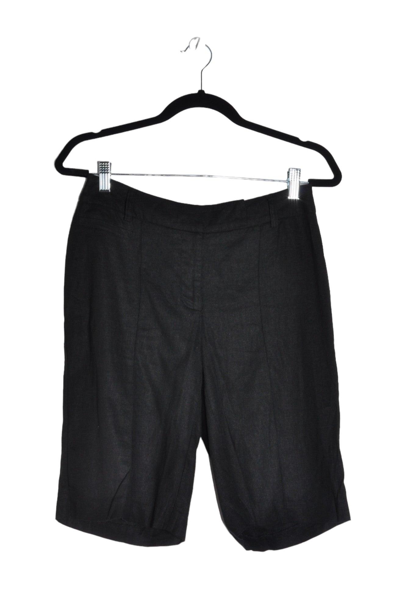JESSICA Stylish Women's Classic Black Regular-Fit Shorts - Size 4