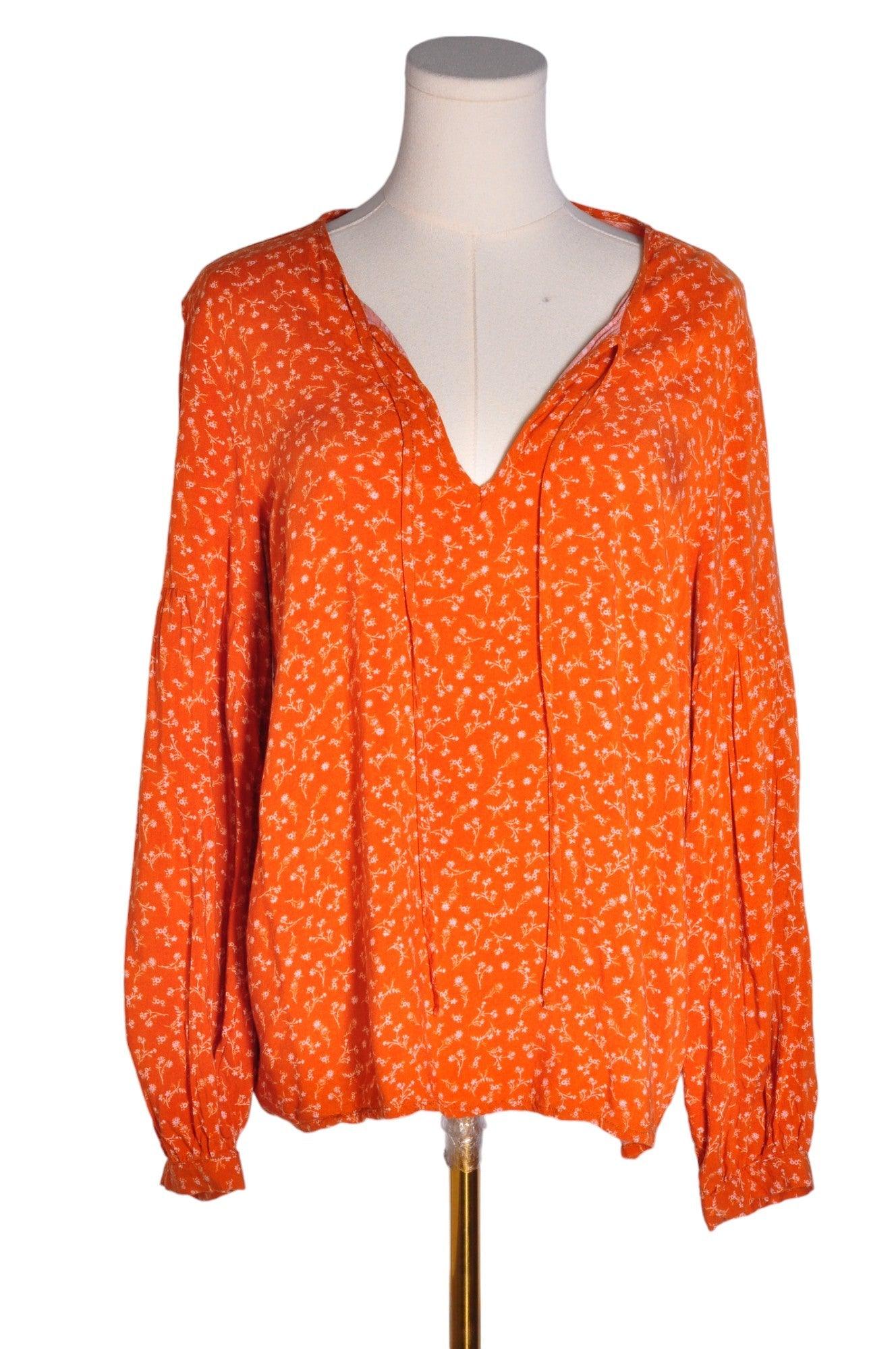 ARDENE Stylish Orange Regular Fit Women's Blouses - Size 1X