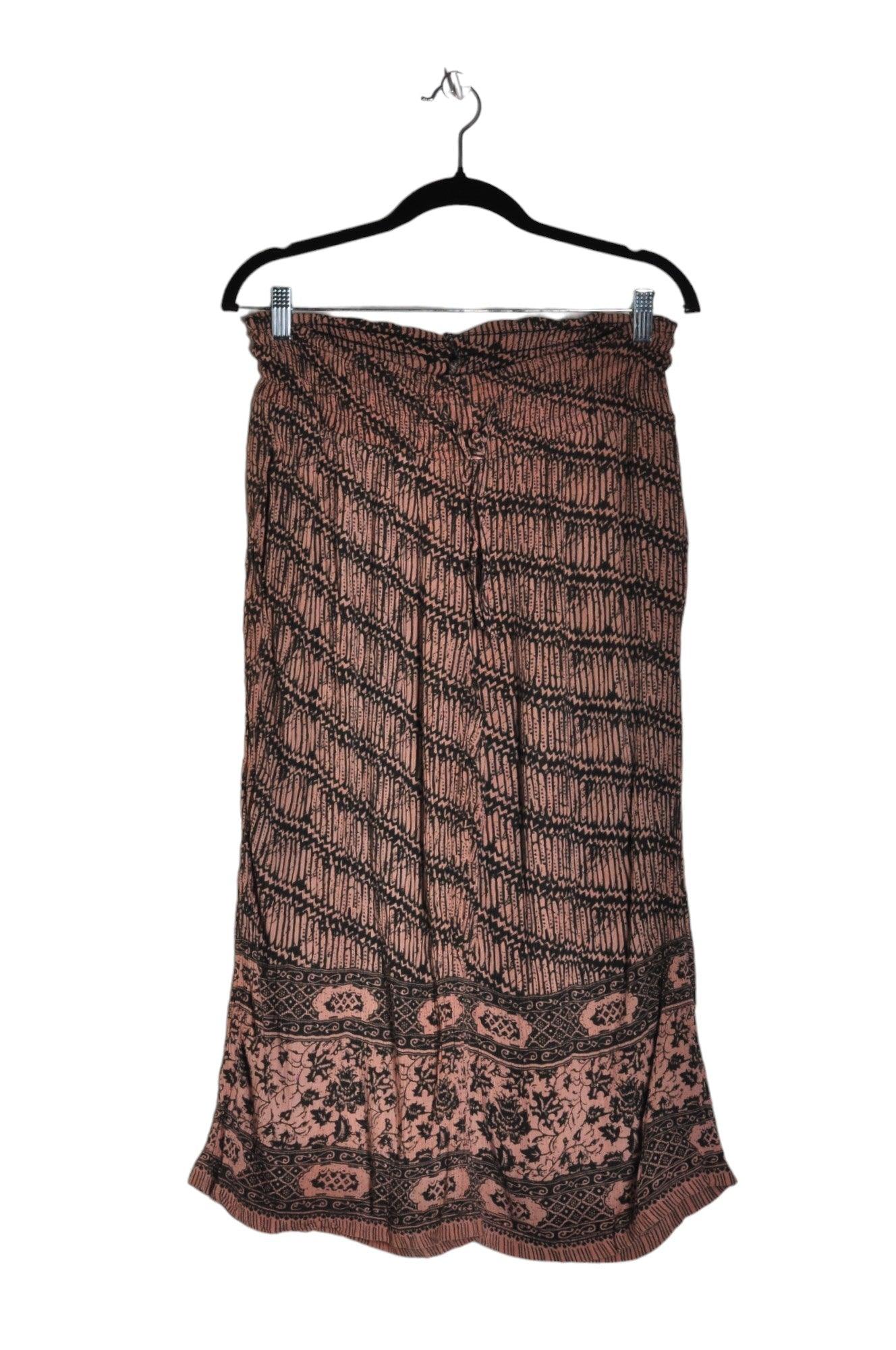 ARDENE Stylish Women's Brown Boho Pants in Regular Fit - Size S