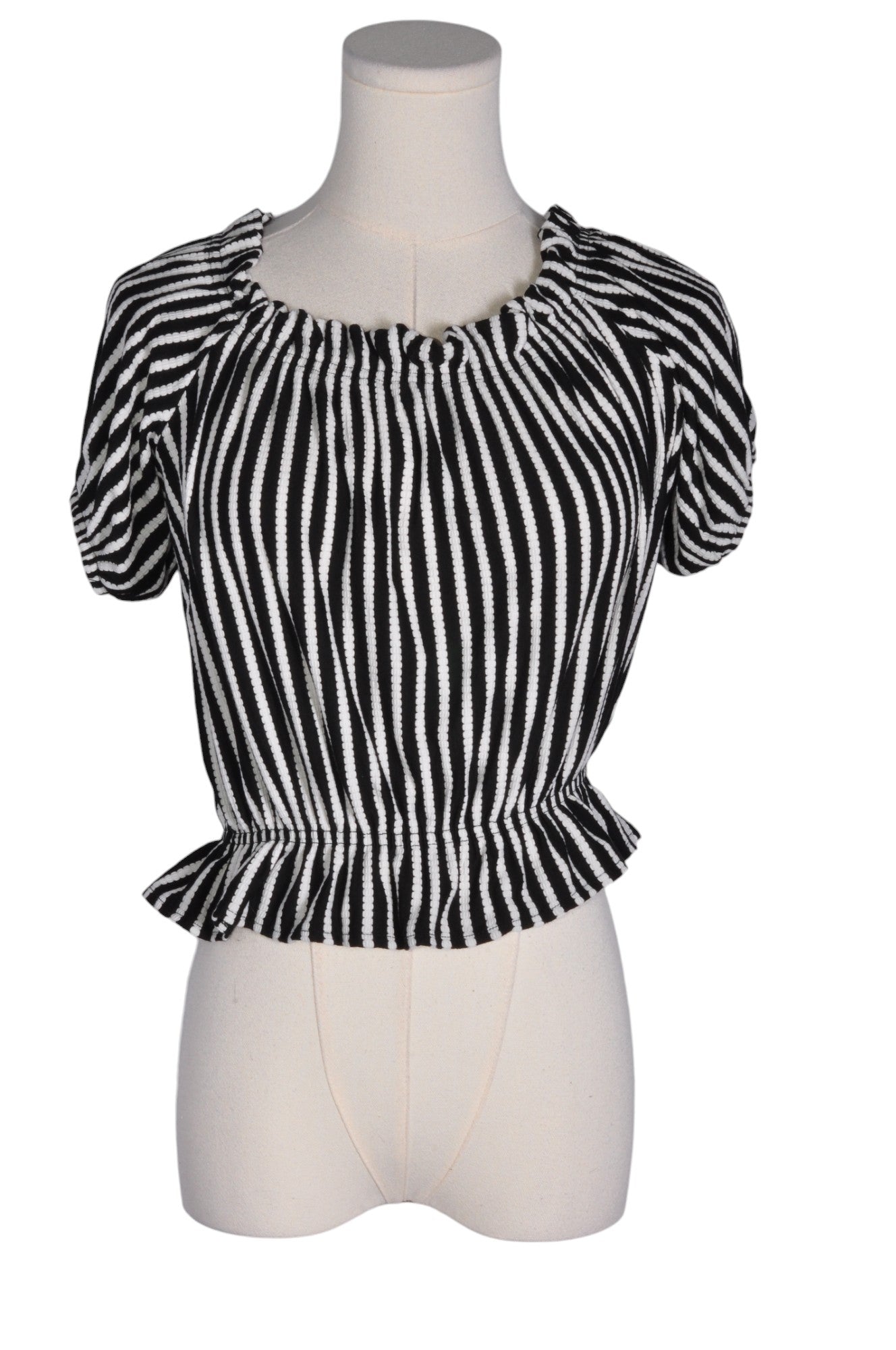 Stylish H&M Women's Black Regular-Fit Blouse - Size S