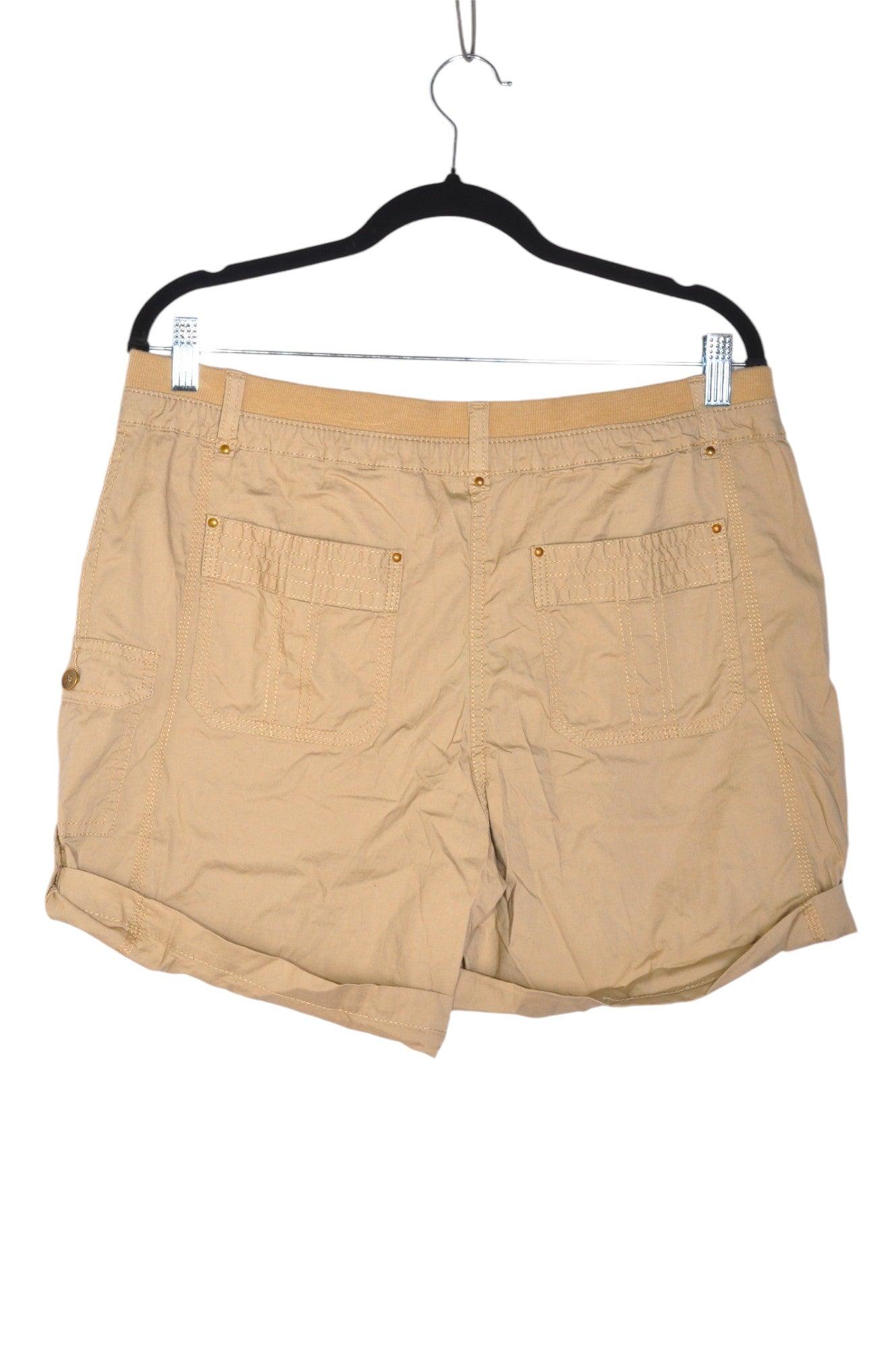 GEORGE Stylish Women's Classic Brown Regular Fit Shorts - Size 12