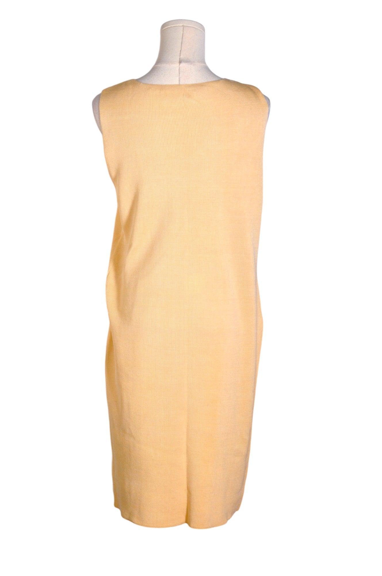 ANNE KLEIN Women's Stylish Beige Regular Fit Shift Dress - Size M