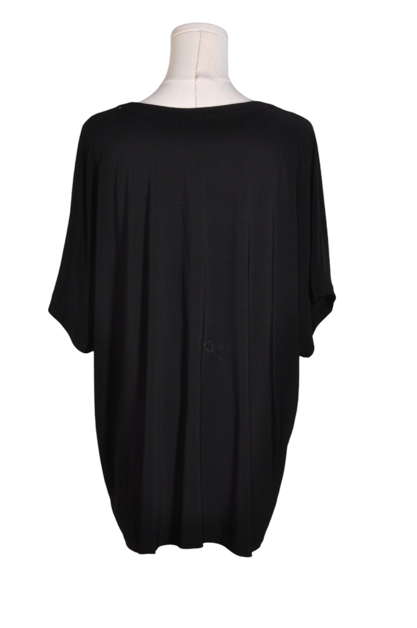 ANNE KLEIN Stylish Women's Regular Fit Black Blouses - Size 2X