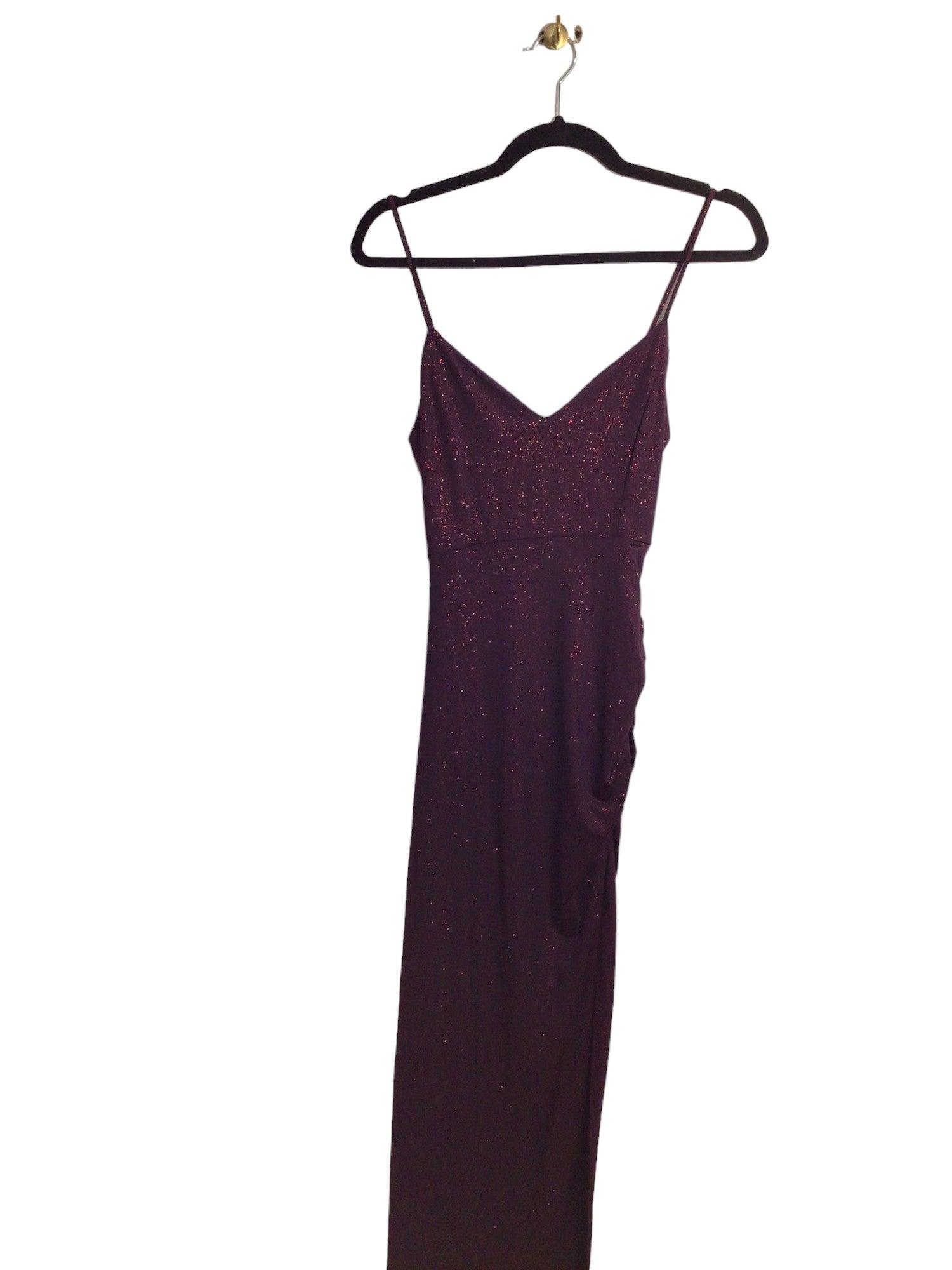 ECLIPSE Stylish Women's Purple Regular Fit Bodycon Dress - Size XS