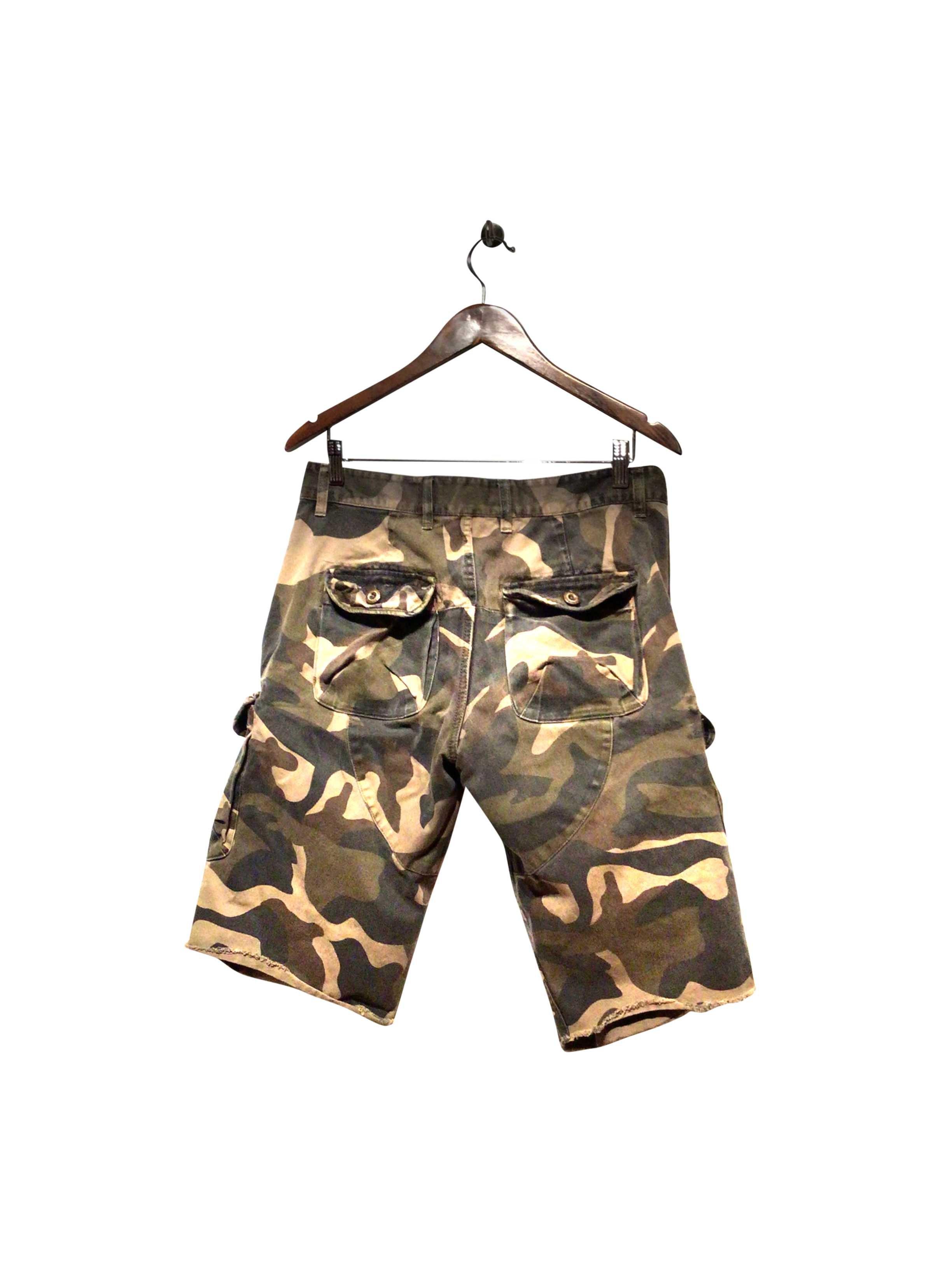 ARMANI Stylish Regular Fit Green Pant Shorts - Size 30