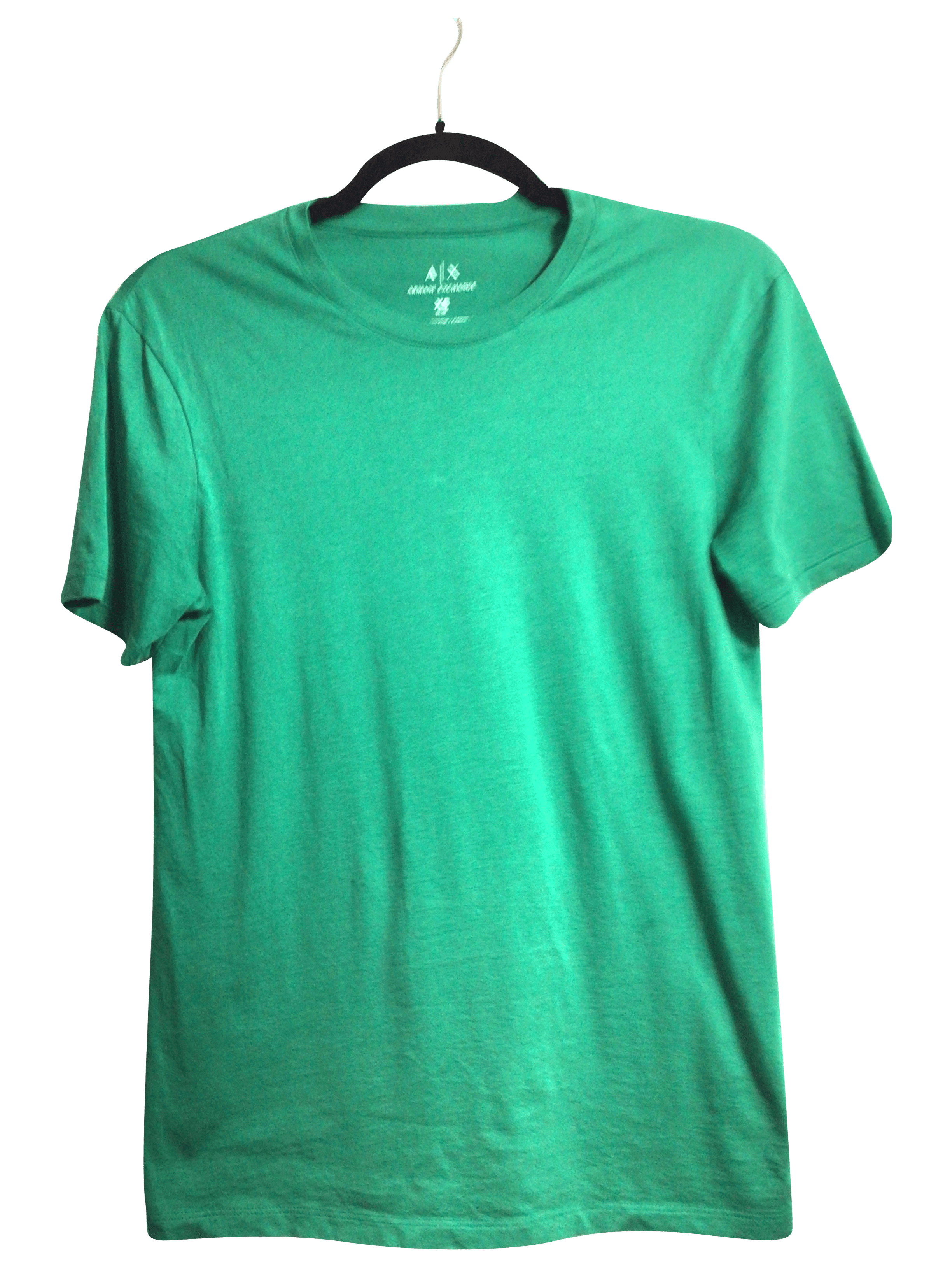 Gorgeous ARMANI Women's Green Regular Fit T-Shirts - Size XS