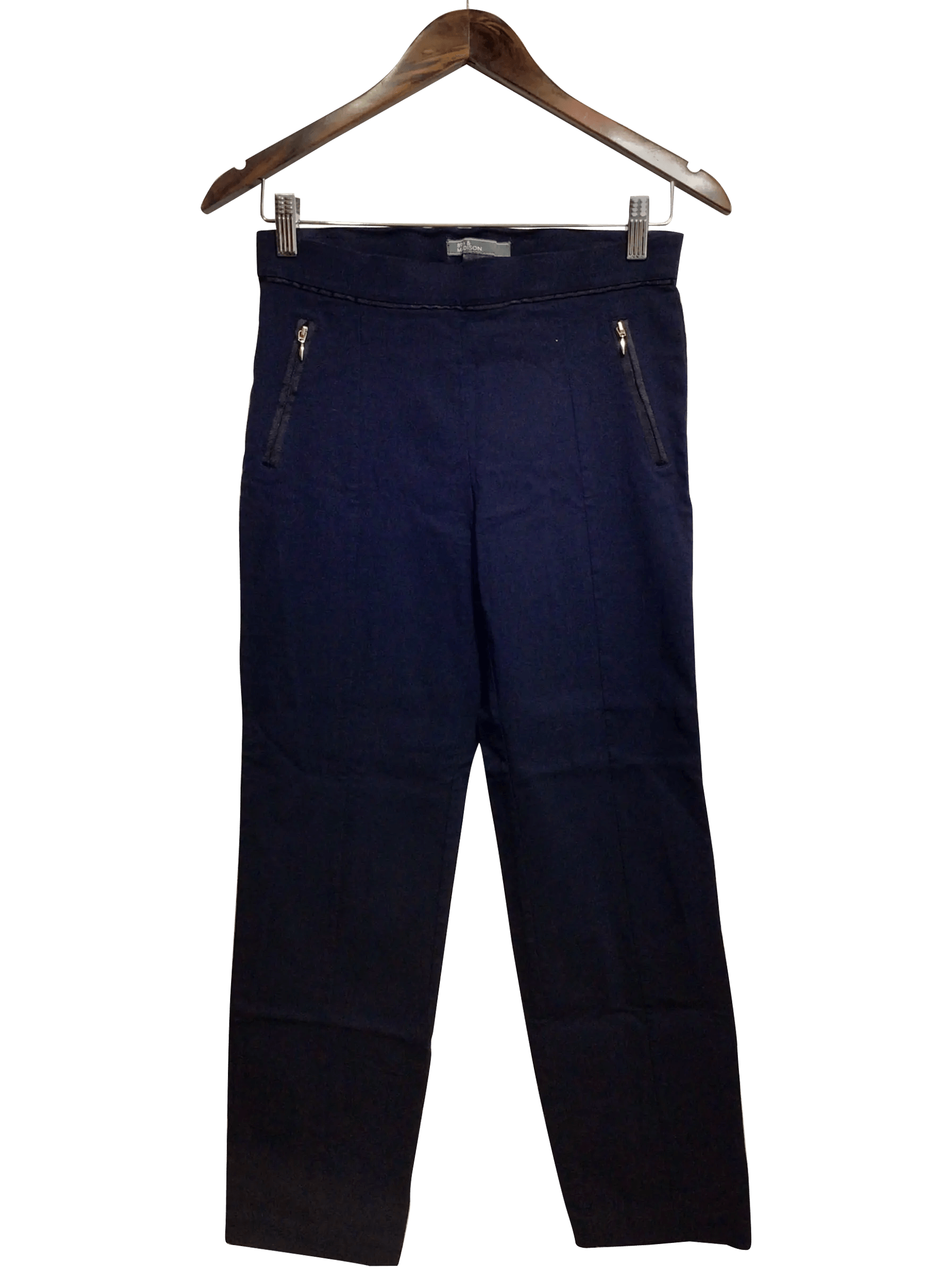 89TH & MADISON Stylish Blue Regular Fit Second - hand Ankle - Length Pant in Size S