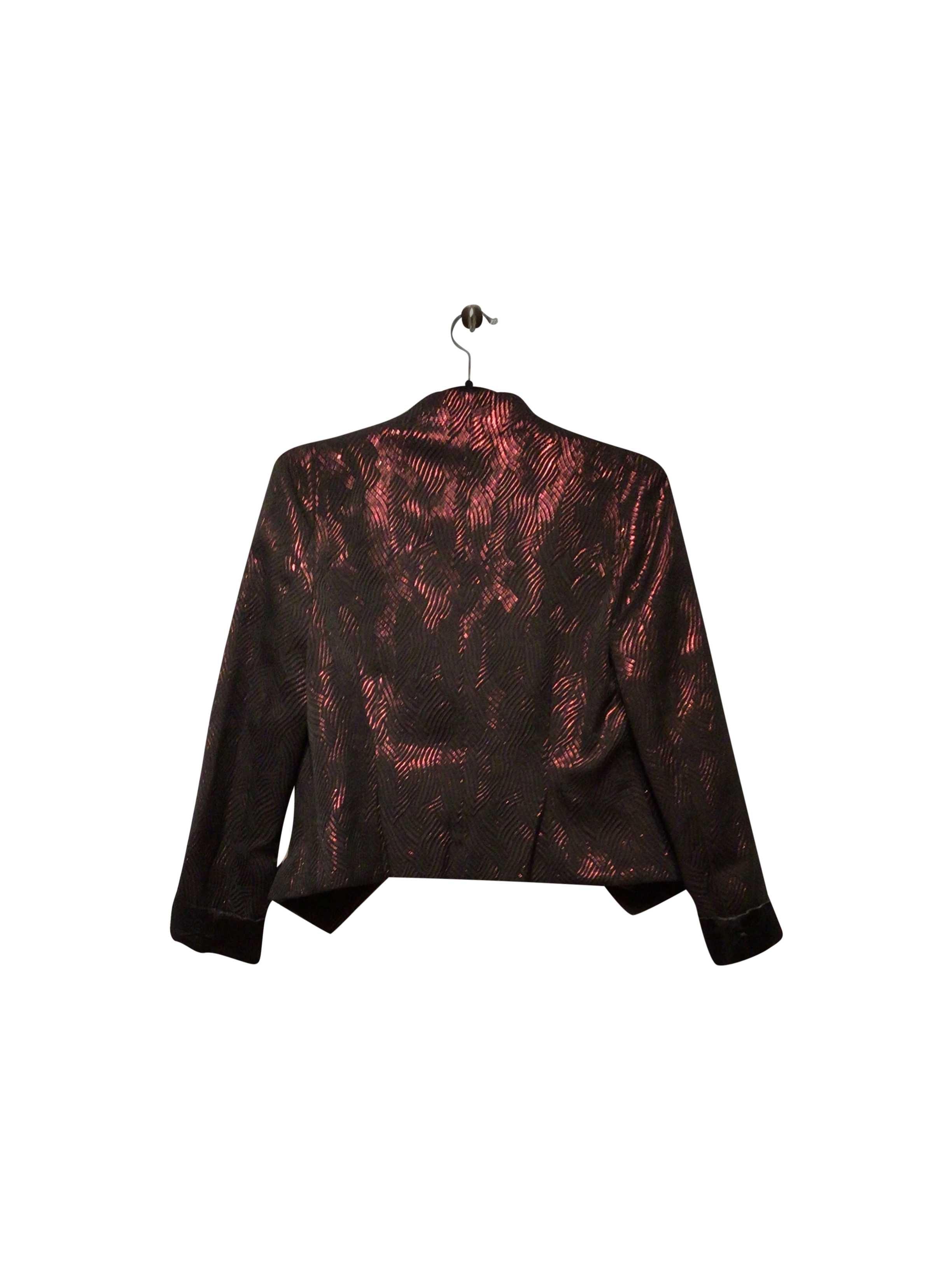Stylish 6 x 6 Brown Regular Fit Blazers - Size M