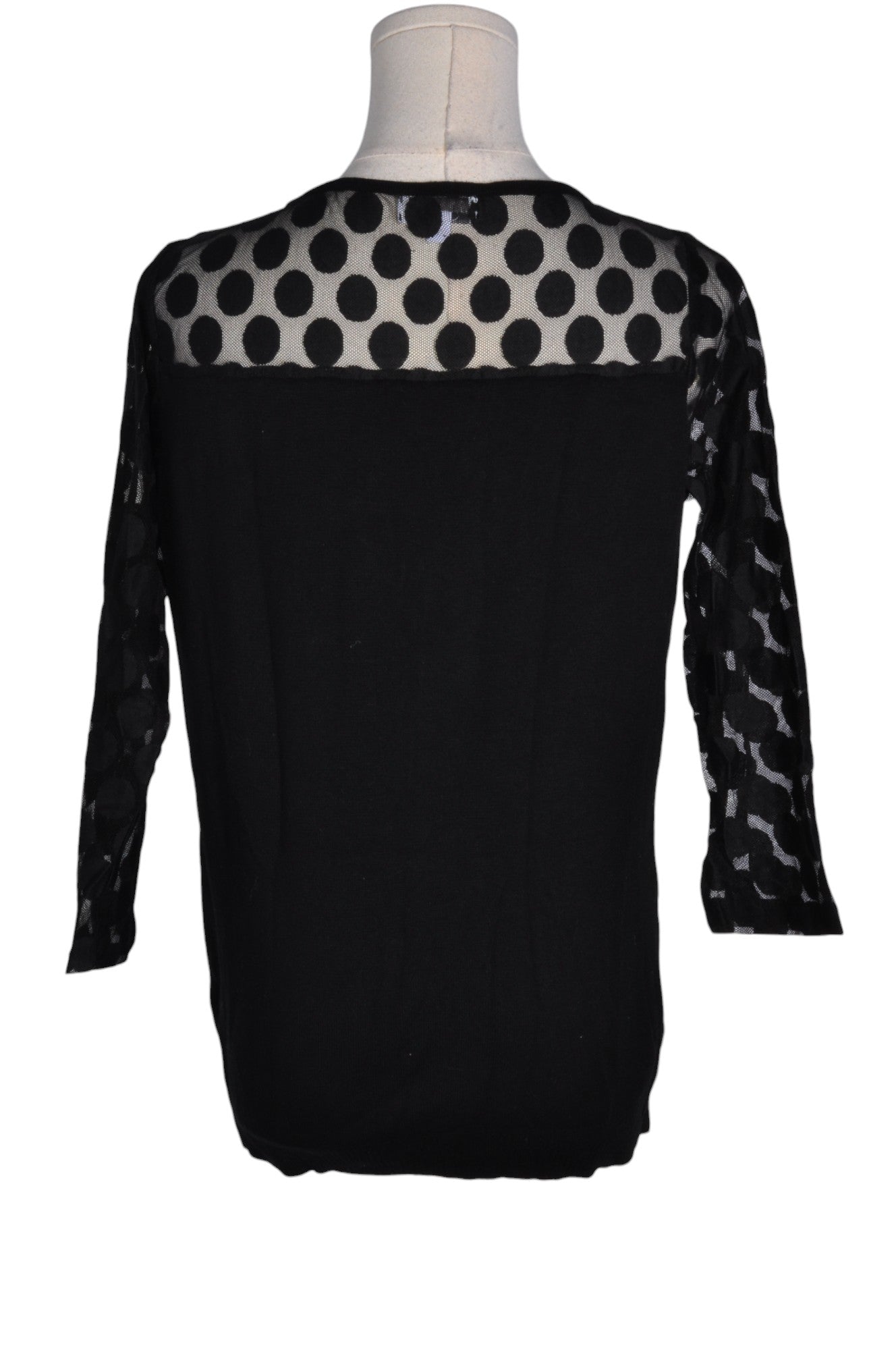 JOSEPH A. Stylish Women's Regular Fit Black Blouse - Size M