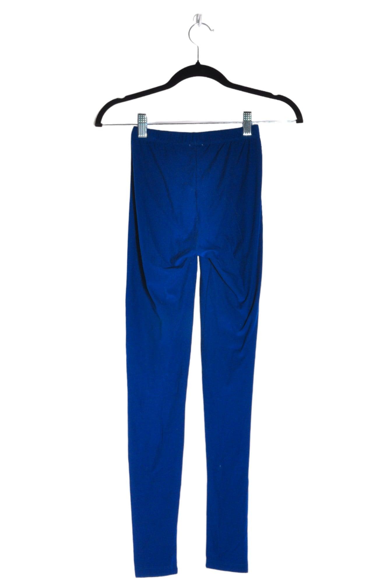 ARDENE Women's Blue Regular Fit Activewear Leggings - Size S