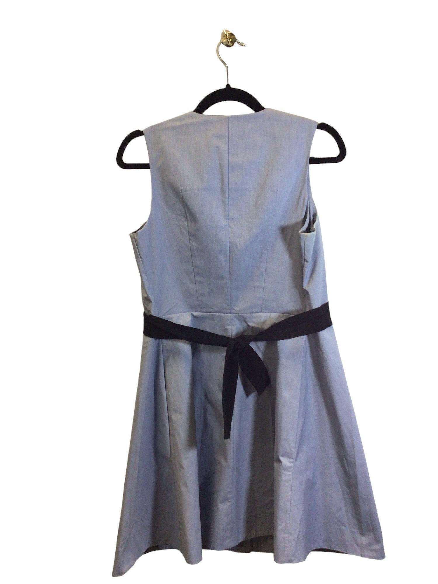 & OTHER STORIES Stylish Women's Regular Fit Blue Wrap Dress - Size 6
