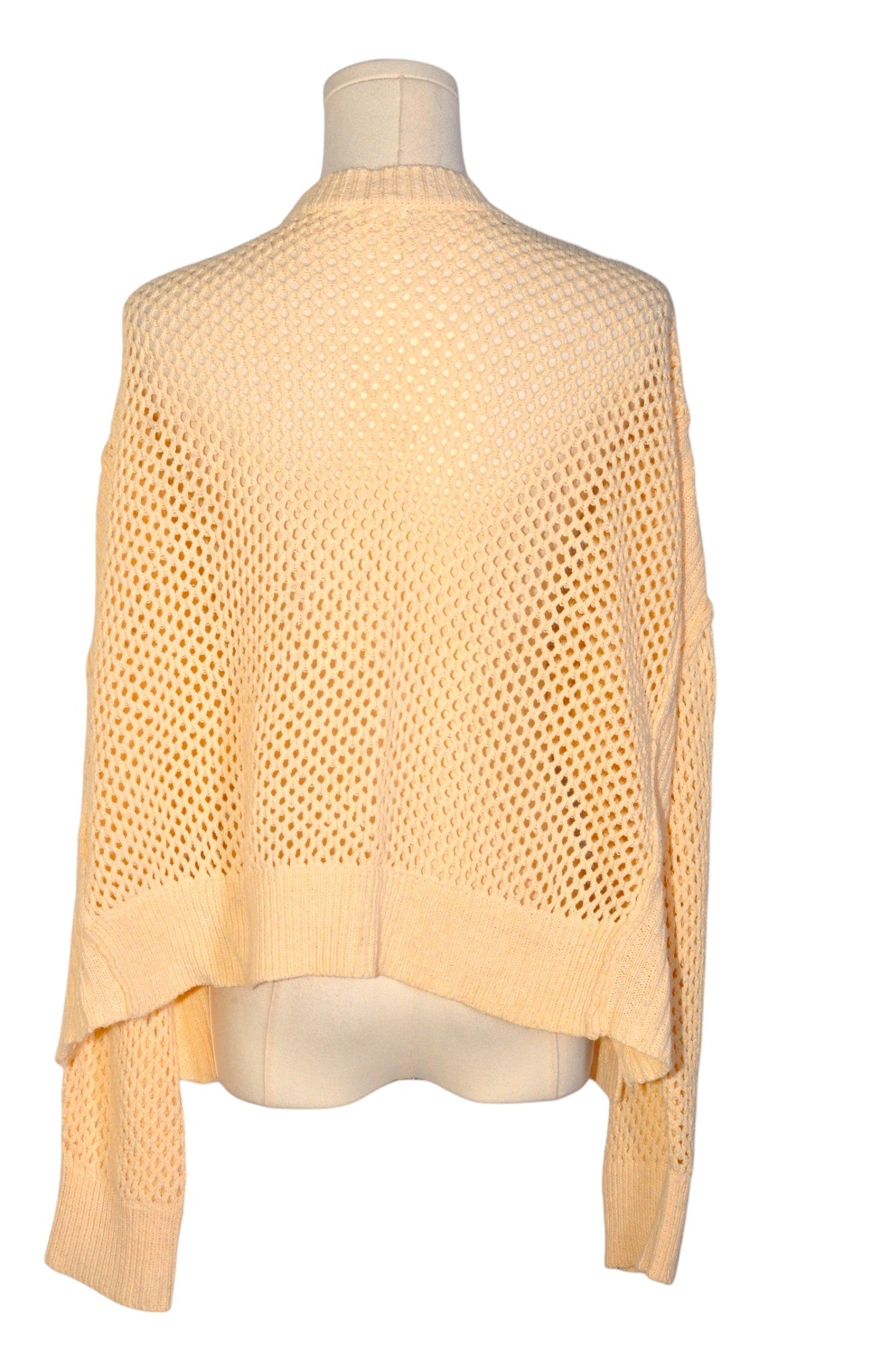 Stylish EN CRÈME Women's Regular Fit Beige Cardigan - Size M