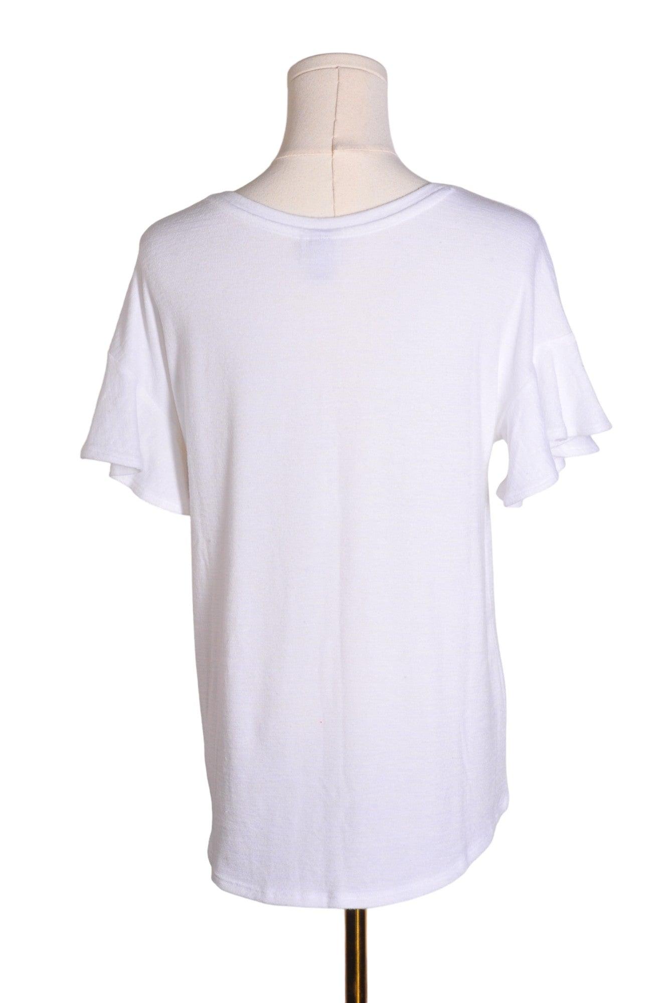 A NEW DAY Stylish Women's White Regular Fit T-Shirts - Size S