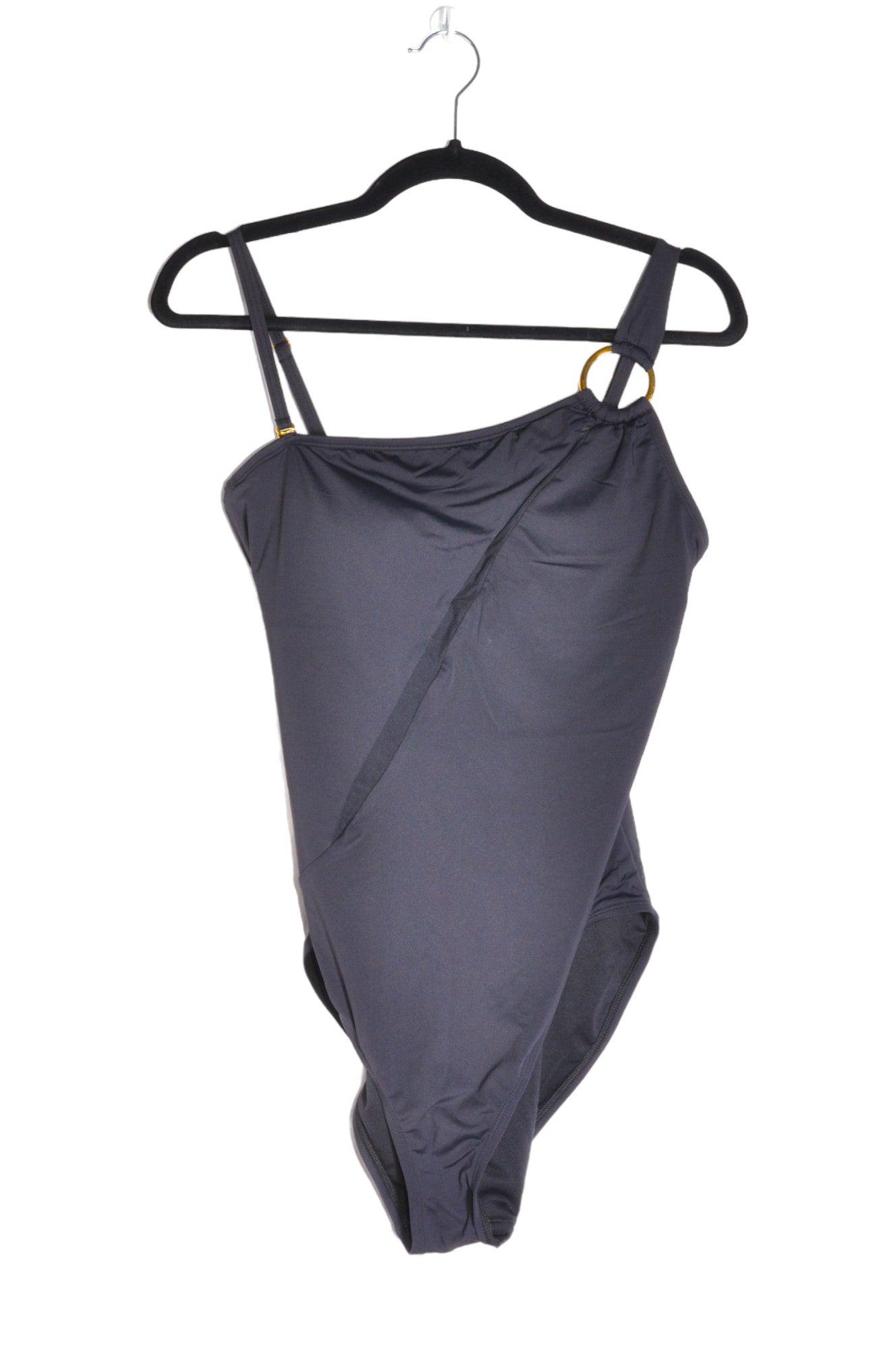 ROD BEATTIE Stylish Women's One Piece Black Swimsuit - Regular Fit, Size S