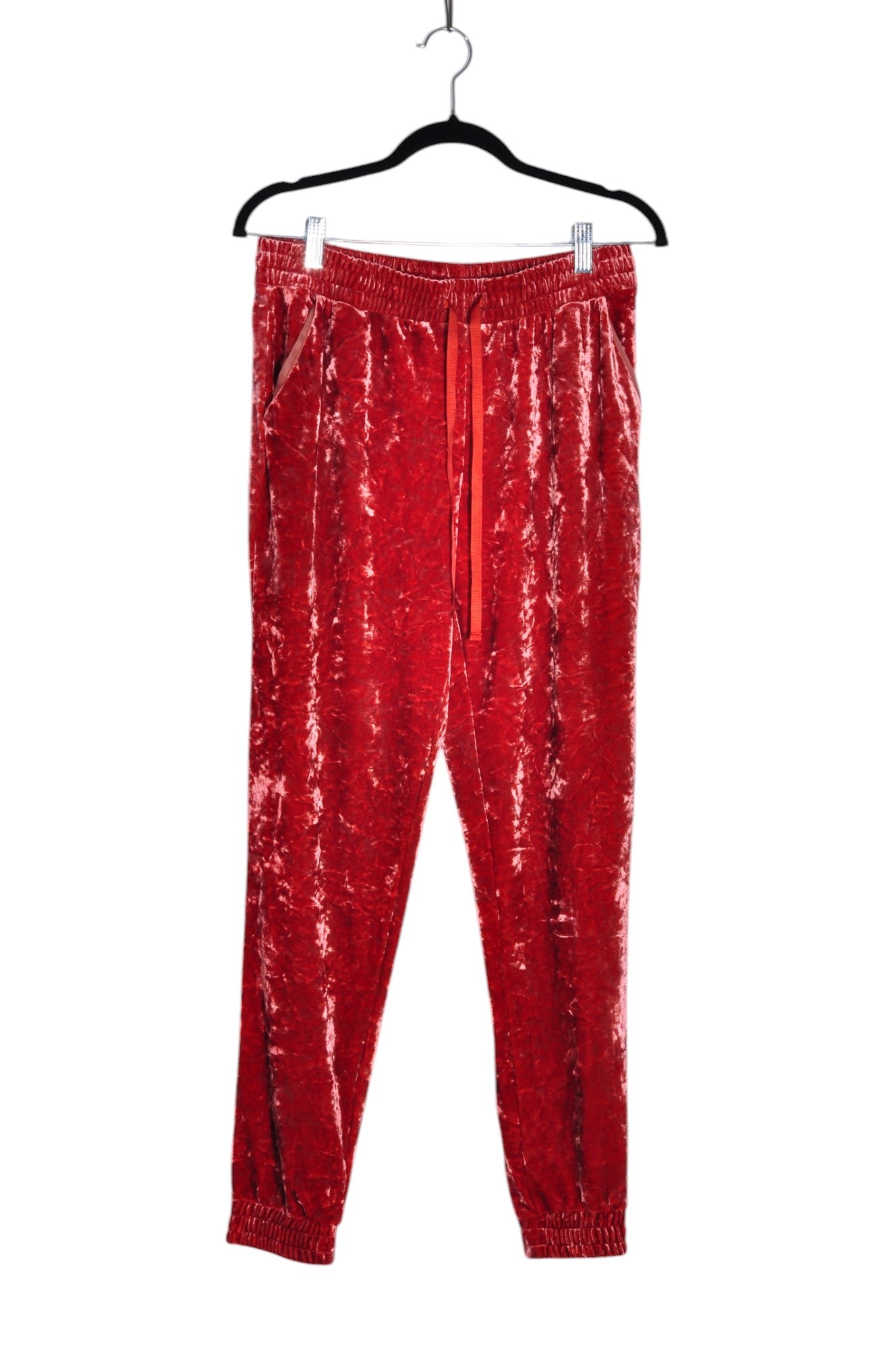 RICKI'S Stylish Red Regular Fit Women's Work Pants - Size XS