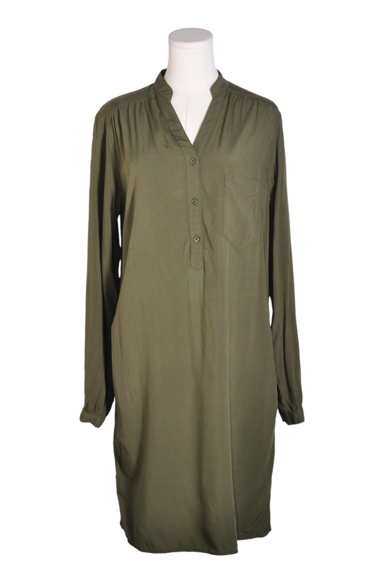 ROOTS Stylish Women's Green Regular Fit Shirt Dress - Size S