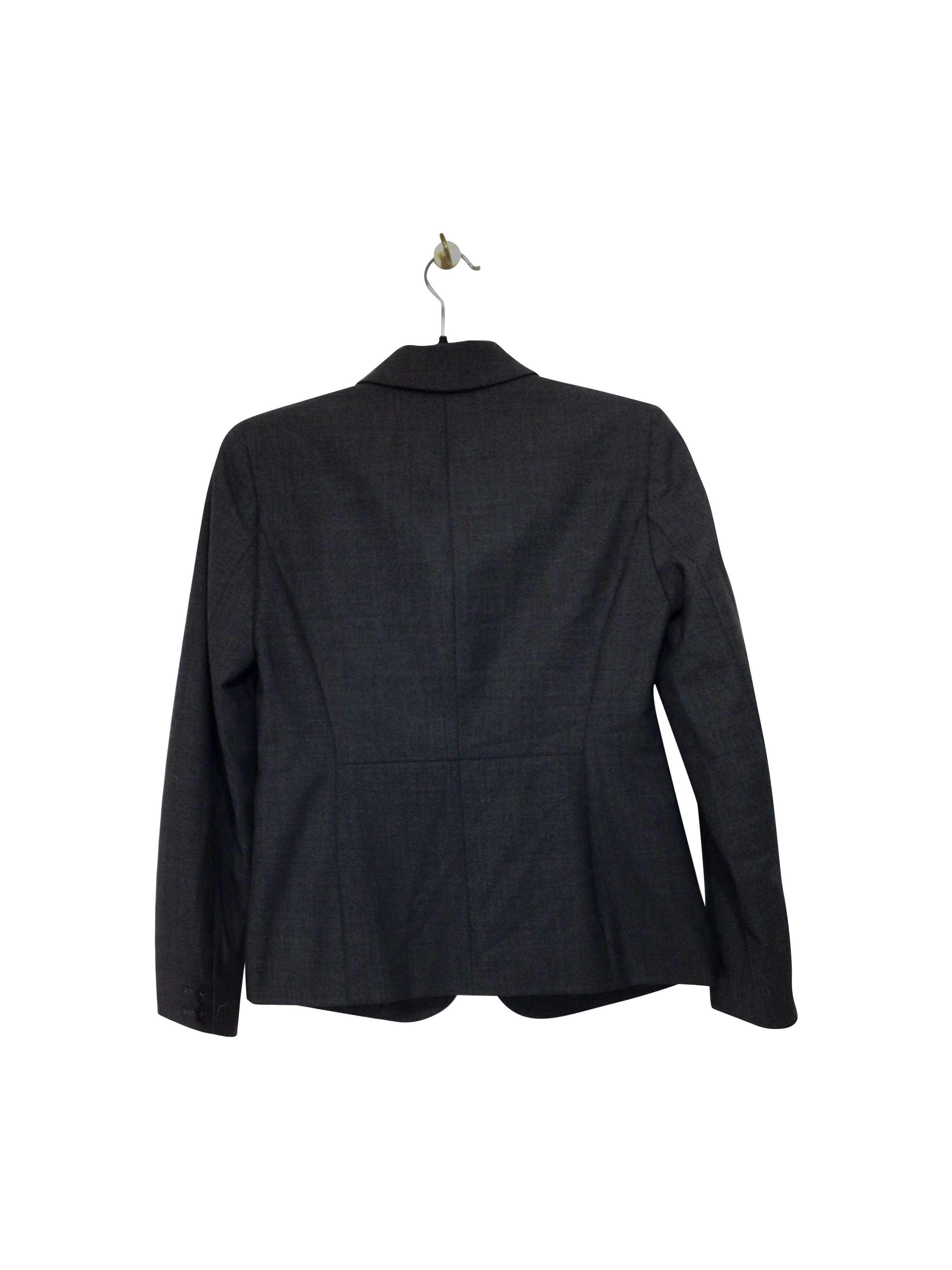 JONES NEW YORK Classic Regular Fit Black Blazer - Size 2